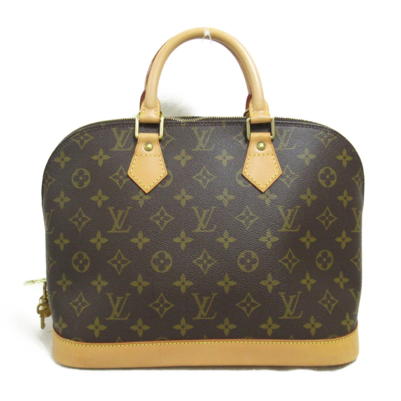 Louis Vuitton Alma Pm Handbag Coated Canvas Monogram Brown