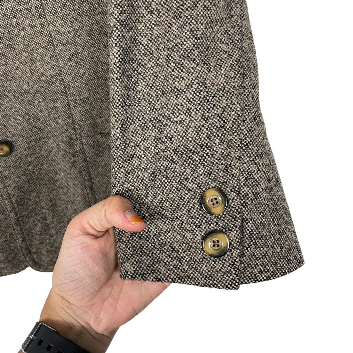 Pierre Balmain Miss Balmain Houndstooth Jacket Size S / US 4 / IT 40 - 13 Thumbnail
