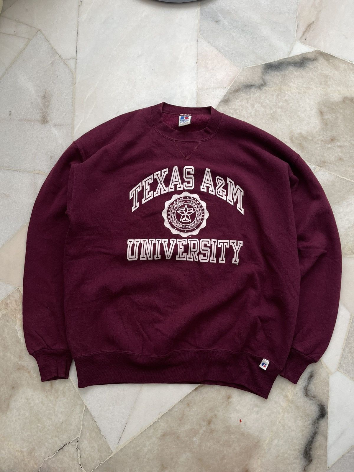 Russell Athletic × Vintage Combo Vintage Russell Sweatshirt Hoodie Size US L / EU 52-54 / 3 - 4 Thumbnail