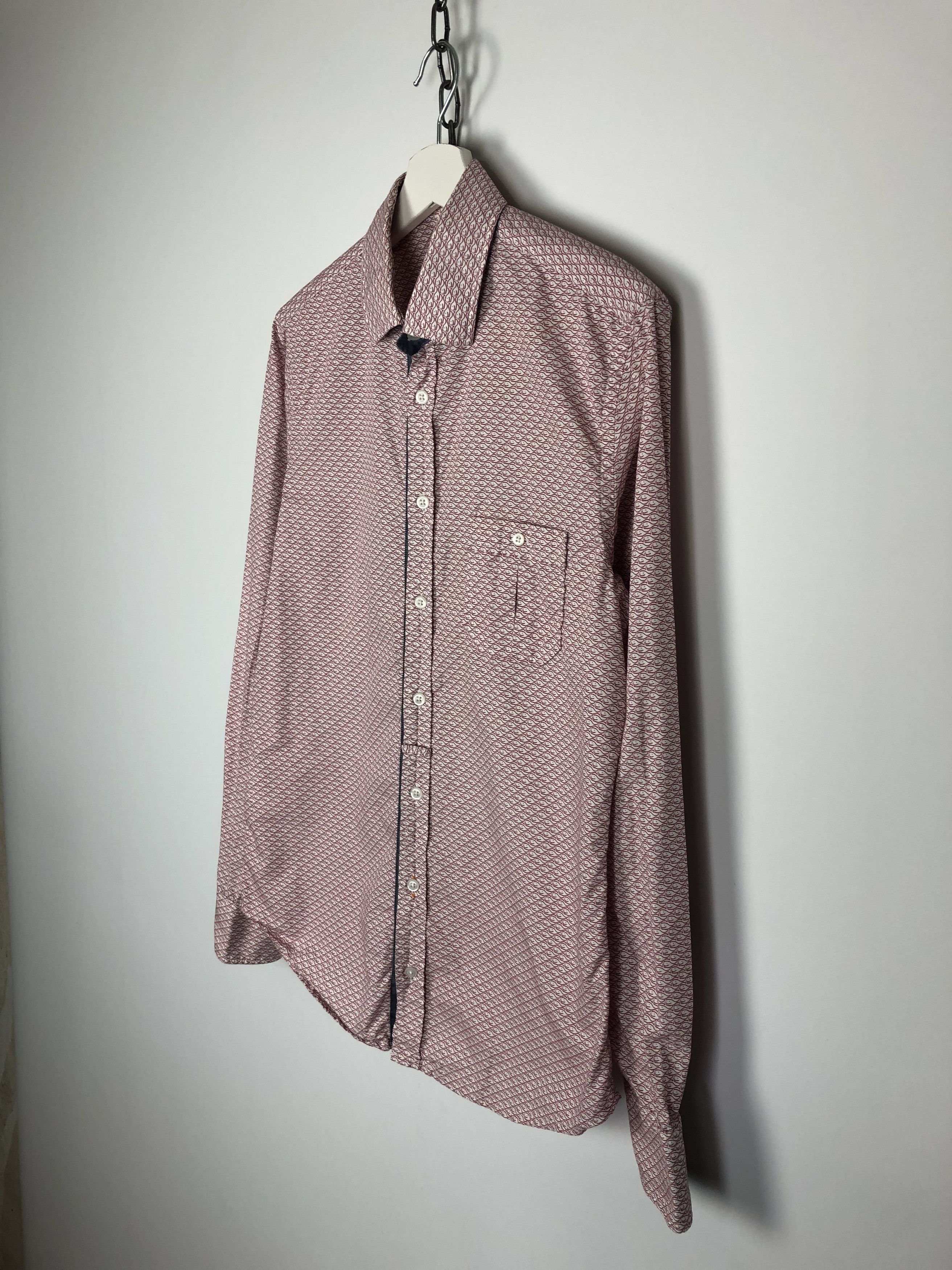 Hugo Hugo Boss Orange Shirt Monogram Whale size S Size US S / EU 44-46 / 1 - 5 Thumbnail
