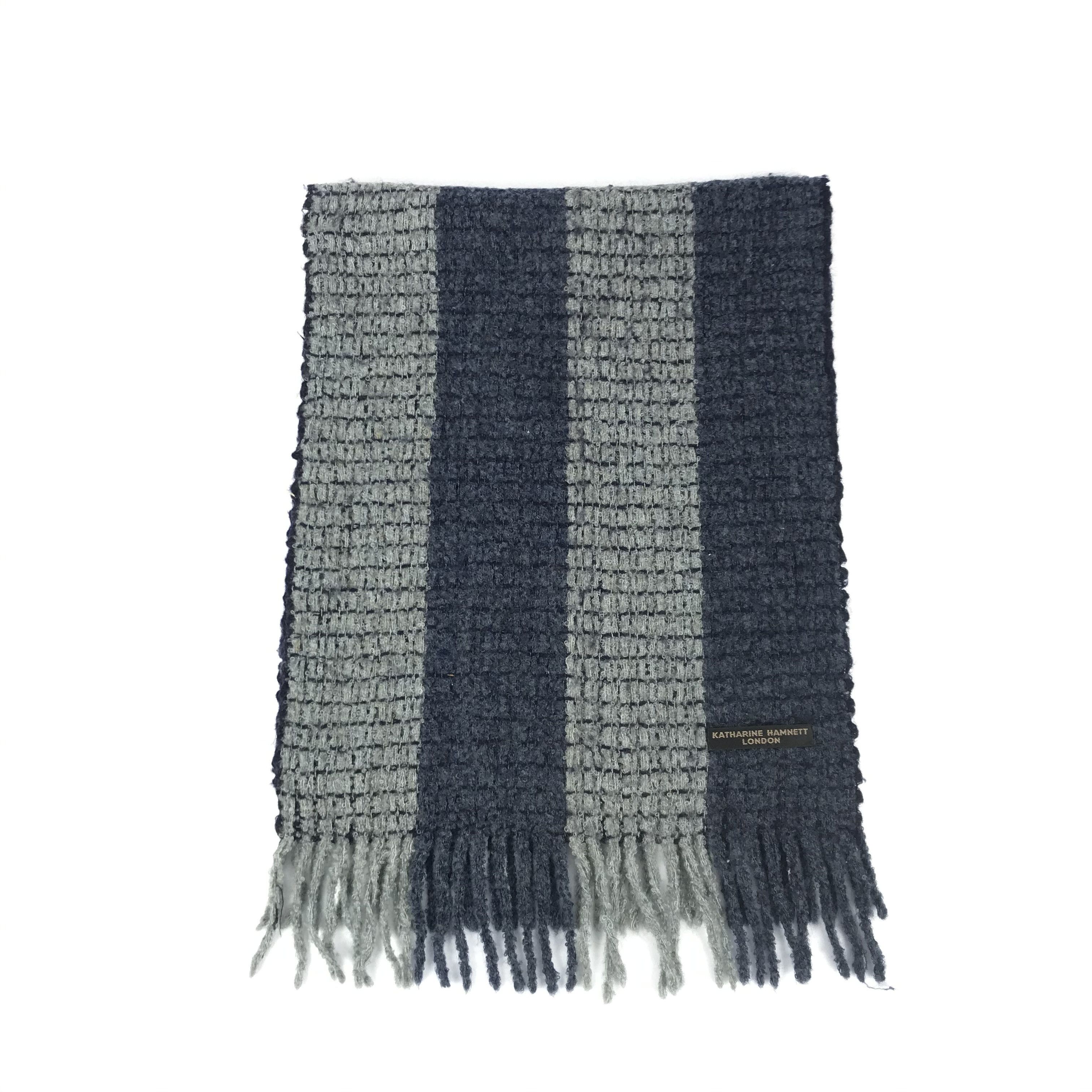 Katharine Hamnett London Vintage Katharine Hamnett Scarf Muffler Wool Scarves Size ONE SIZE - 2 Thumbnail