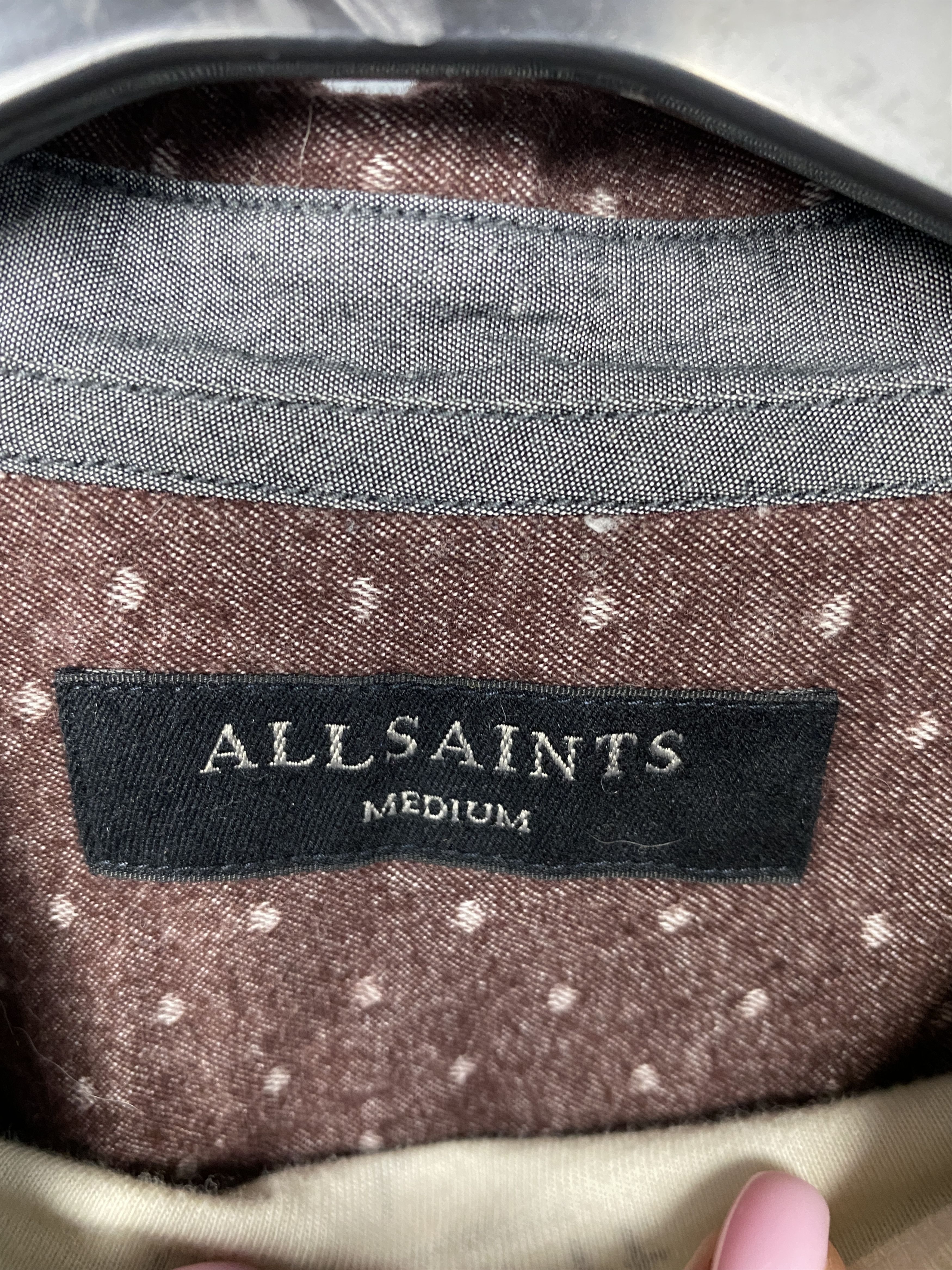 Allsaints Allsaints Mens Cresco Flannel Shirt Size US M / EU 48-50 / 2 - 3 Thumbnail