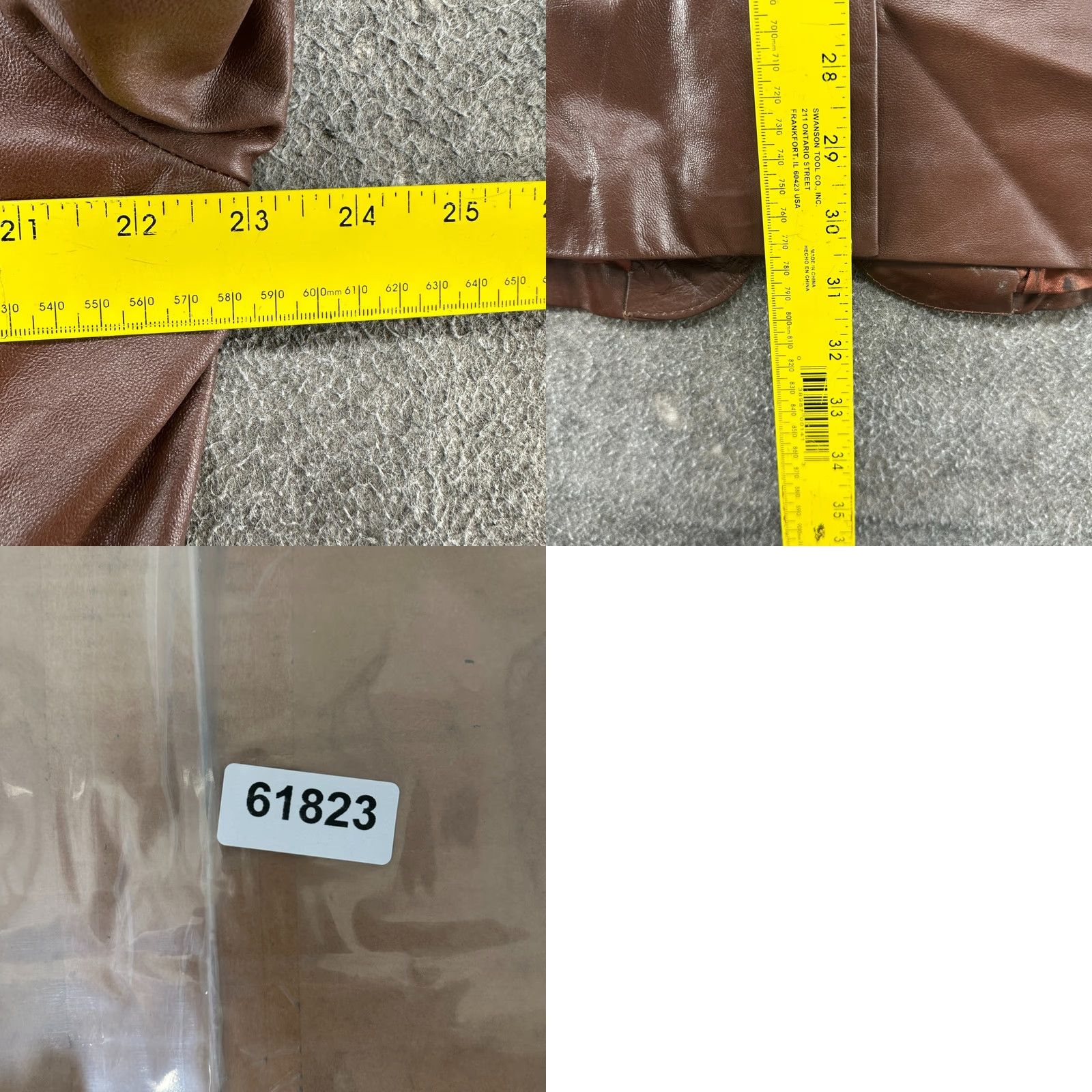 Vintage VINTAGE Clipper Mist Jacket Mens 44 Brown Leather Lined Coat 80s 90s Winter Workwear Casual Mens Size US S / EU 44-46 / 1 - 9 Thumbnail
