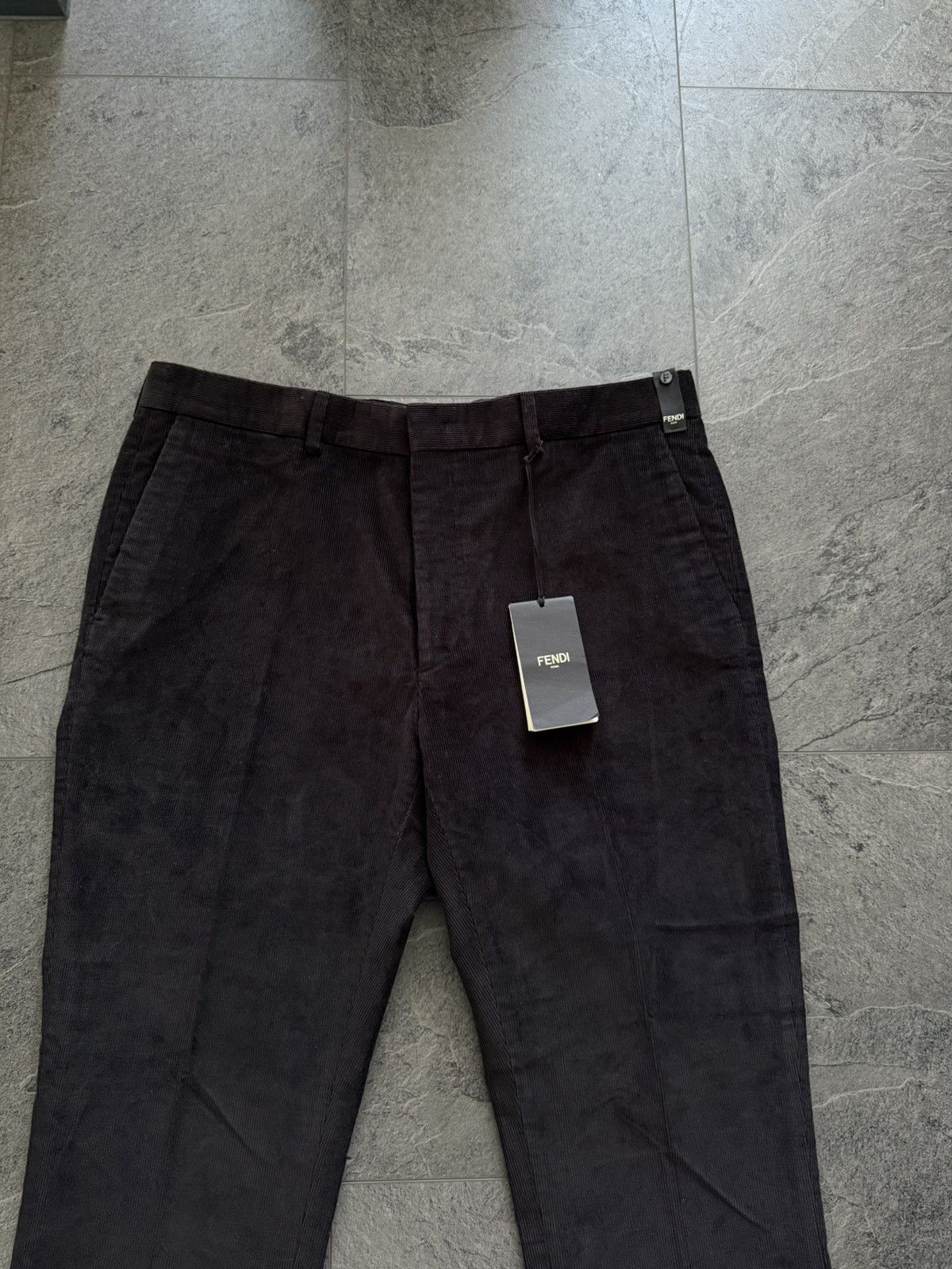 Fendi Fendi Corduroy Pants Brown Size US 34 / EU 50 - 2 Thumbnail