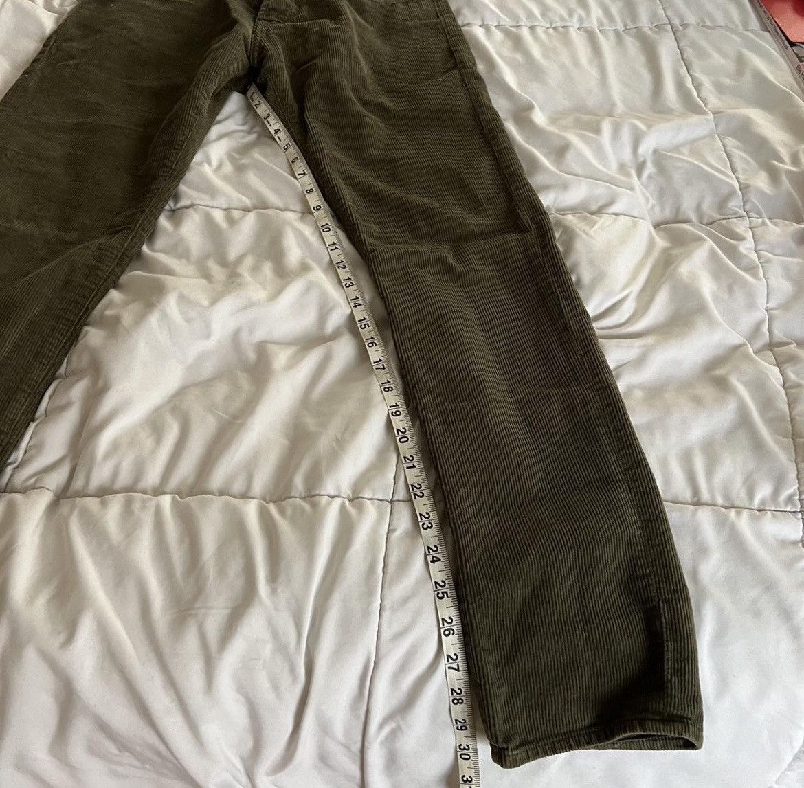 Carhartt WIP Olive Corduroy Denim Pants