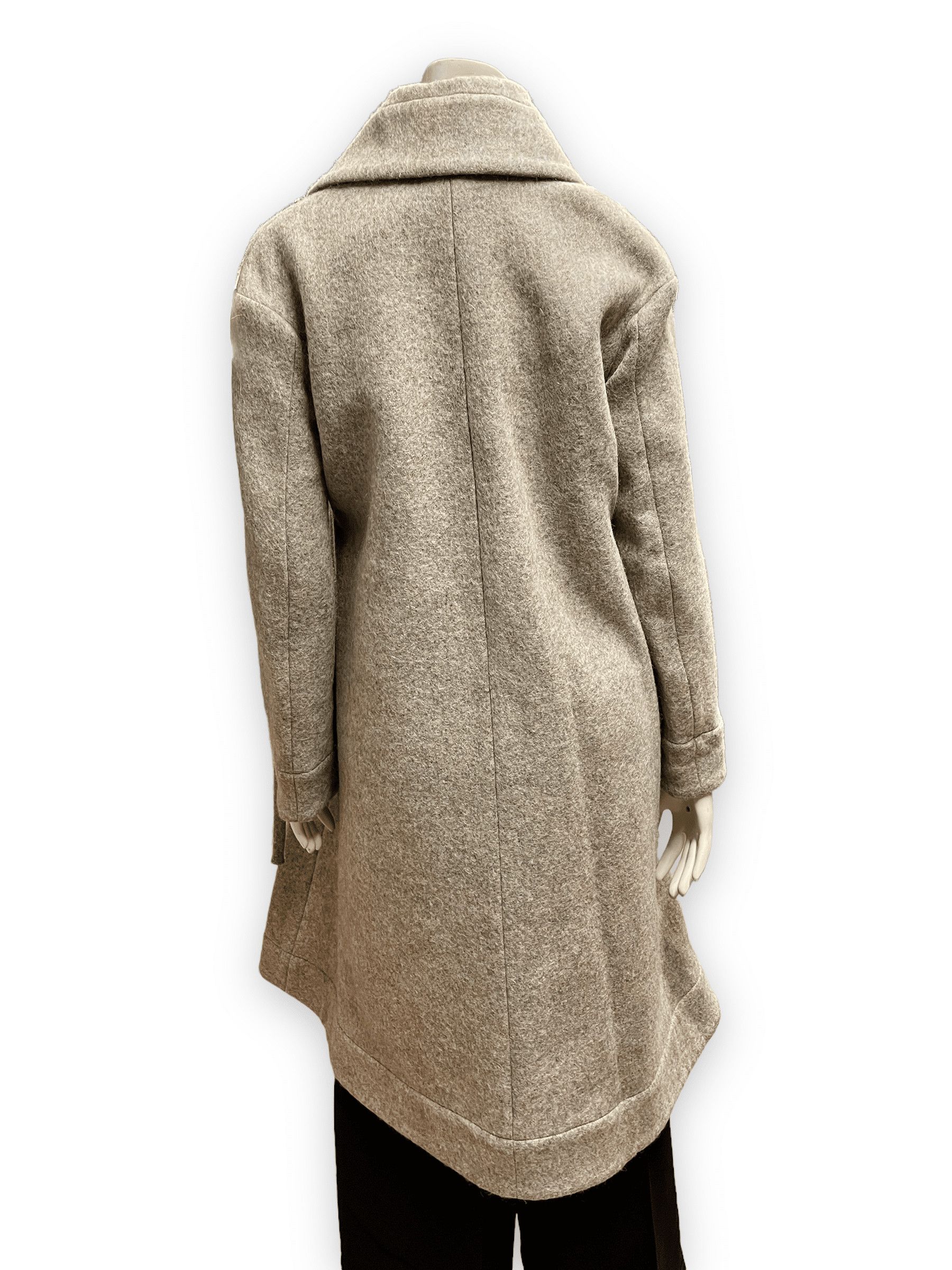 Vivienne Westwood Vivienne Westwood Red Label Vintage Designer Asymmetrical Mohair & Wool Coat Made In Italy Size L Size L / US 10 / IT 46 - 4 Thumbnail