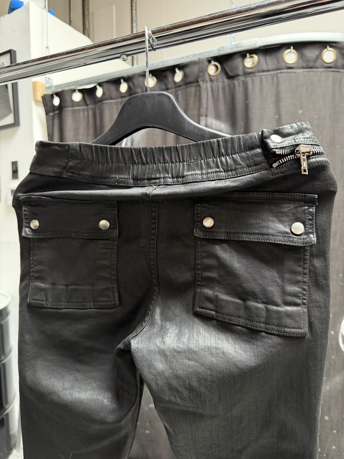 Rick Owens Rick Owens Waxed Aircut Pants Size US 28 / EU 44 - 5 Thumbnail