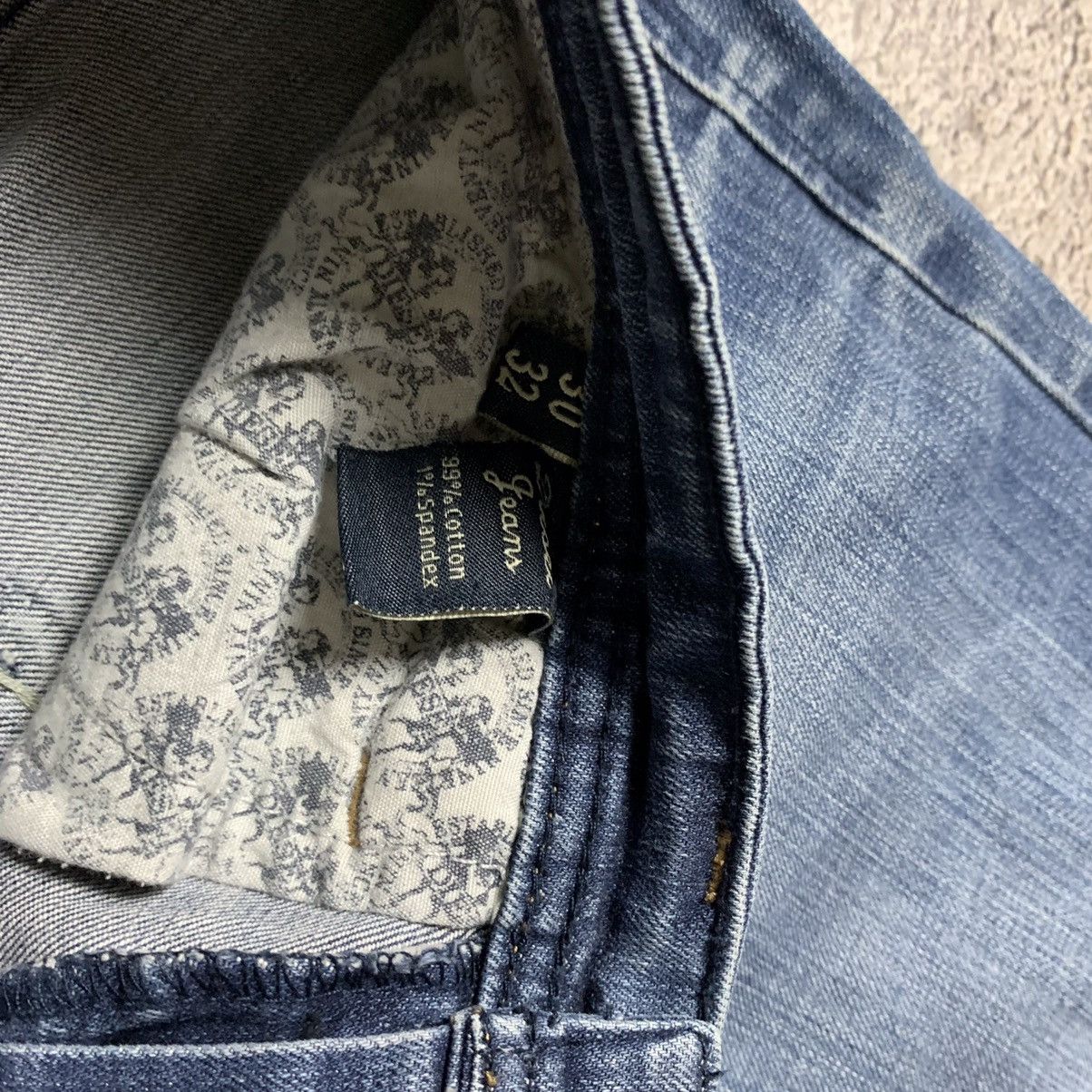 Vintage Vintage 90s Diesel Flared Distressed Low Rise Jeans Grunge 3 Size 30" / US 8 / IT 44 - 8 Thumbnail