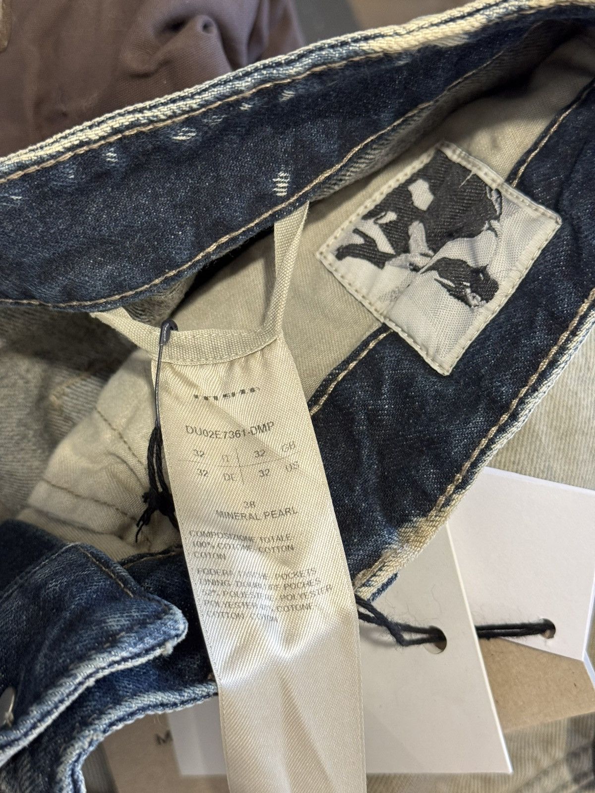 Rick Owens Drkshdw Rick Owens DRKSHDW Double Cargo Bela Jean Mineral Pearl Size US 32 / EU 48 - 6 Thumbnail