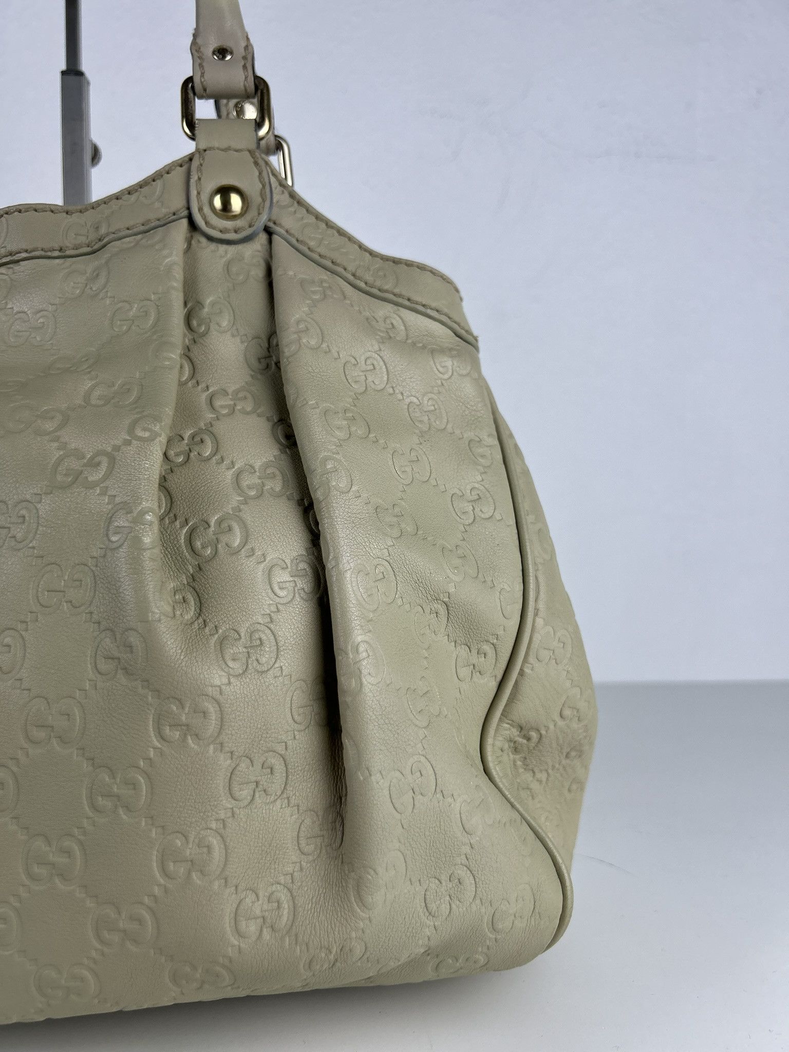 Gucci Gucci guccissima sukey medium size leather handbag Size ONE SIZE - 11 Thumbnail