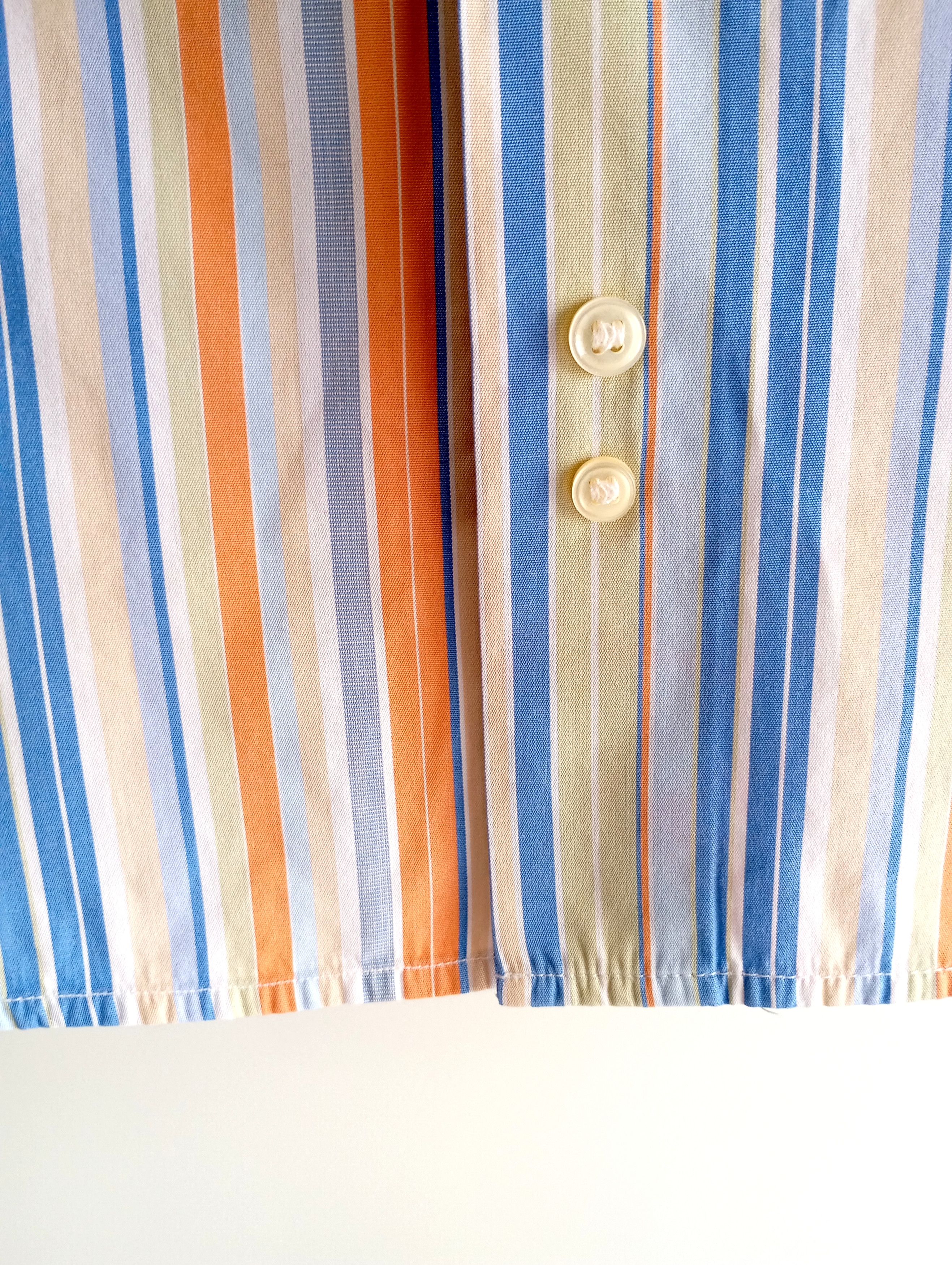 Burberry Burberry shirt summer striped short sleeve size M Size US M / EU 48-50 / 2 - 11 Thumbnail