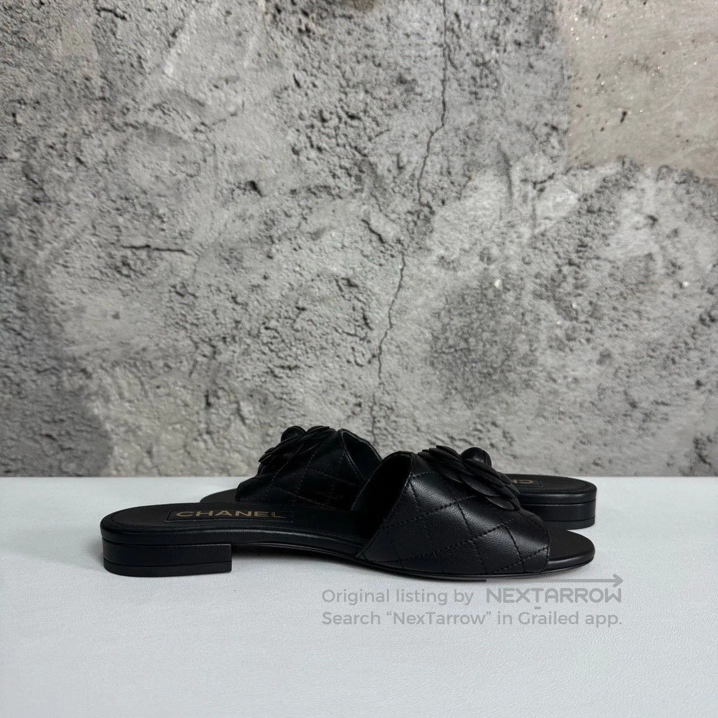 Chanel Chanel Camellia Slippers. Size US 8 / IT 38 - 3 Thumbnail