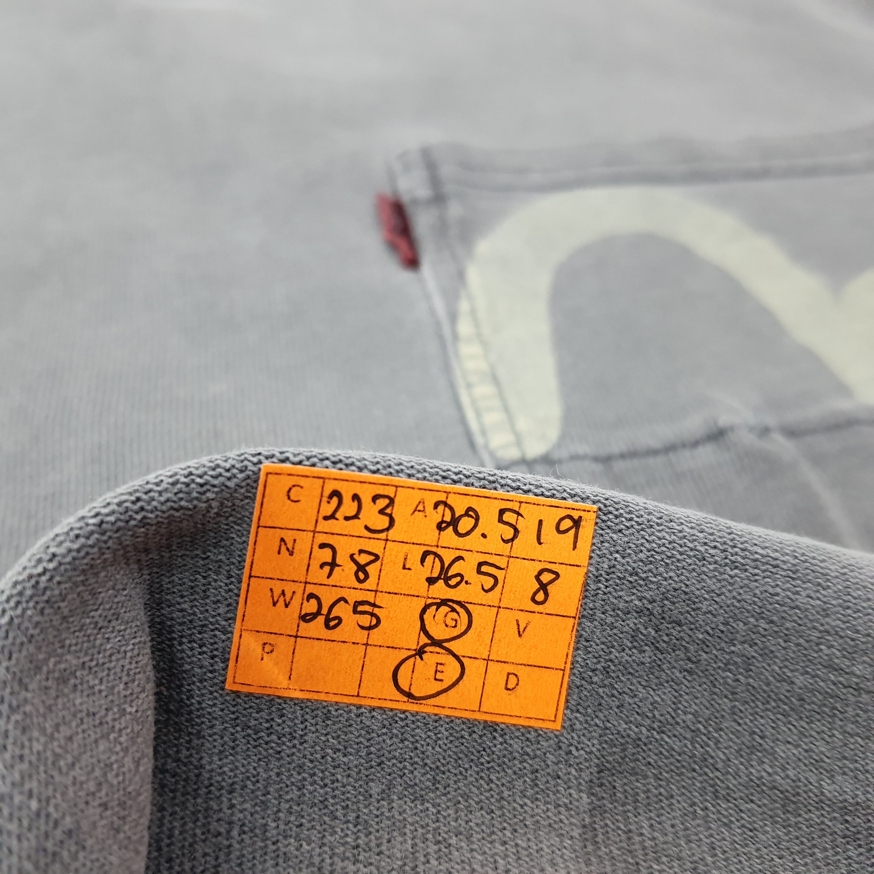 Evisu Vintage Evisu Japan Brand Pocket Tee C223N78 Size US M / EU 48-50 / 2 - 6 Thumbnail