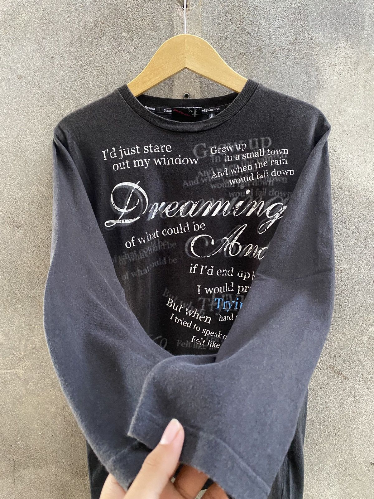 If Six Was Nine × KMRii × Le Grande Bleu (L.G.B.) Japanese Smorky Garnish poem Gothic vikeistyel Size US L / EU 52-54 / 3 - 4 Thumbnail