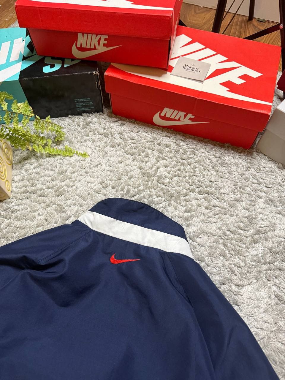 Nike 90s Nike Vintage Oversized Retro Drill Track Jacket Rare Size US M / EU 48-50 / 2 - 6 Thumbnail