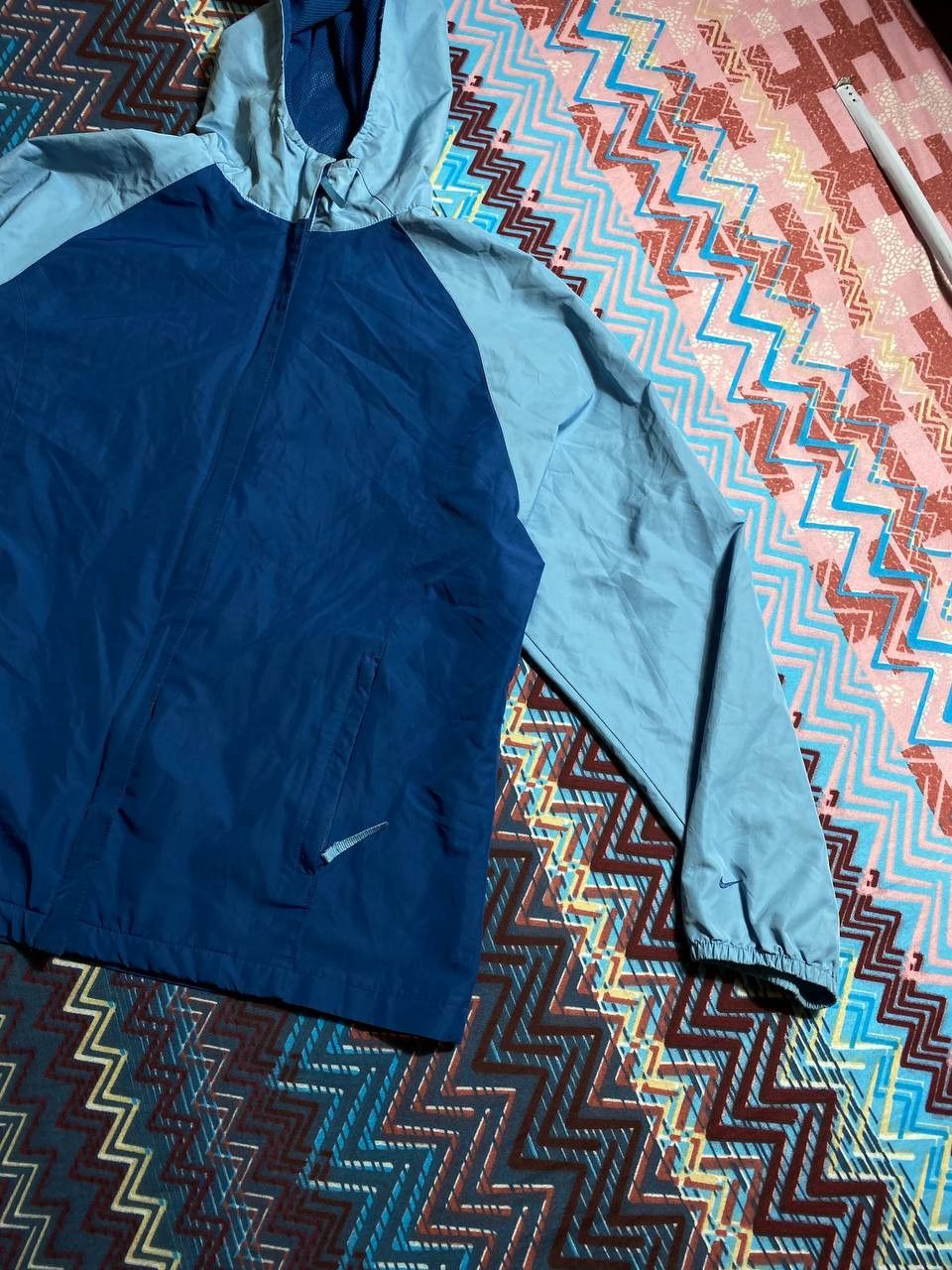 Nike × Nike ACG × Vintage Vintage 90s Nike Jacket Hooded Nylon Y2K Size US M / EU 48-50 / 2 - 13 Thumbnail