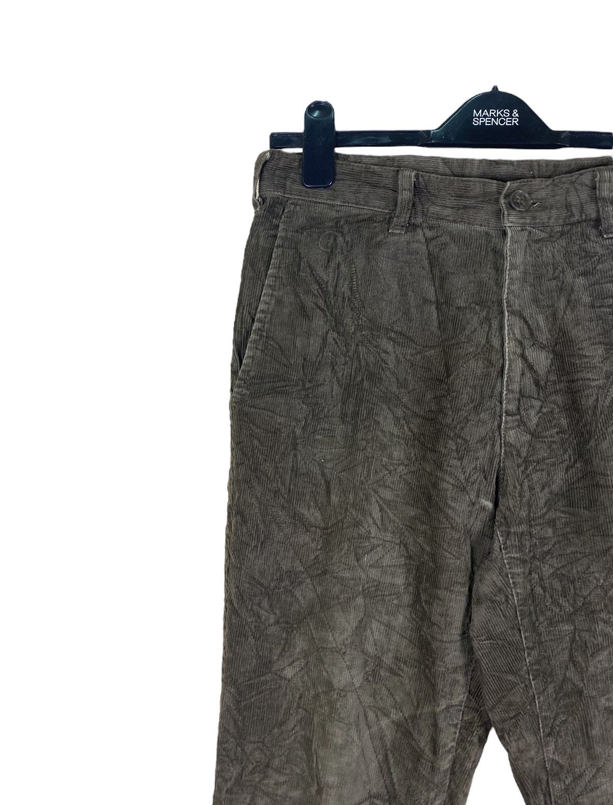 Comme des Garcons AW2004 Comme Des Garcons Homme Corduroy Pants Size US 31 - 4 Thumbnail