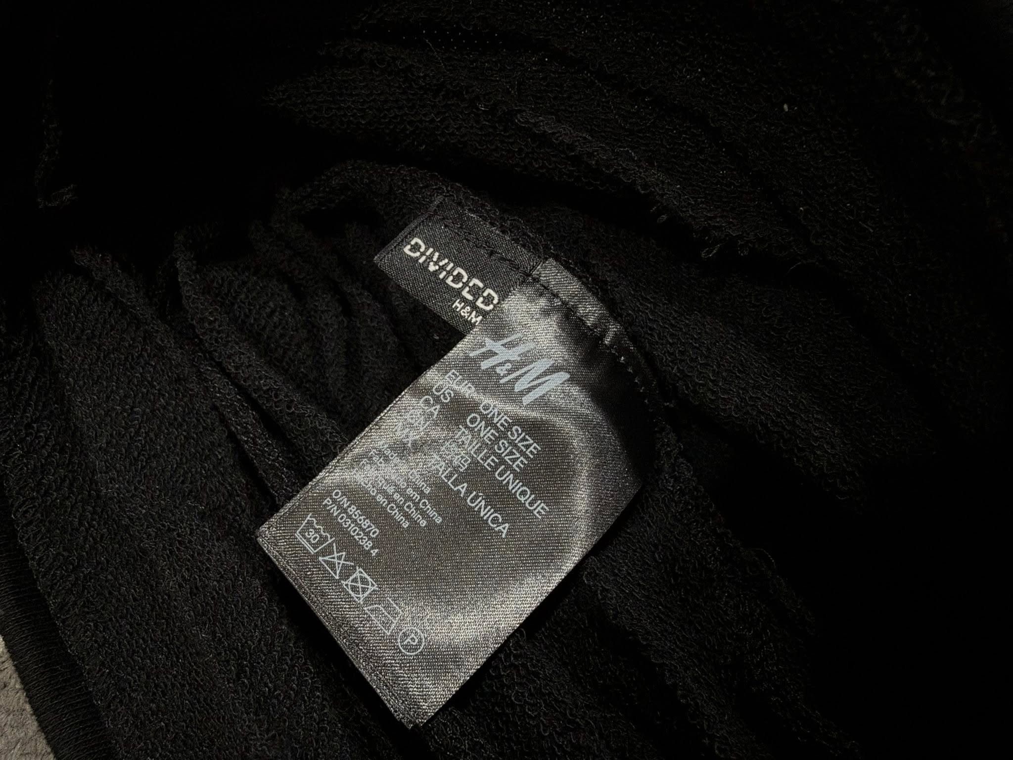 H&M H&m divided black scaf 50-56 cm Size ONE SIZE - 4 Thumbnail