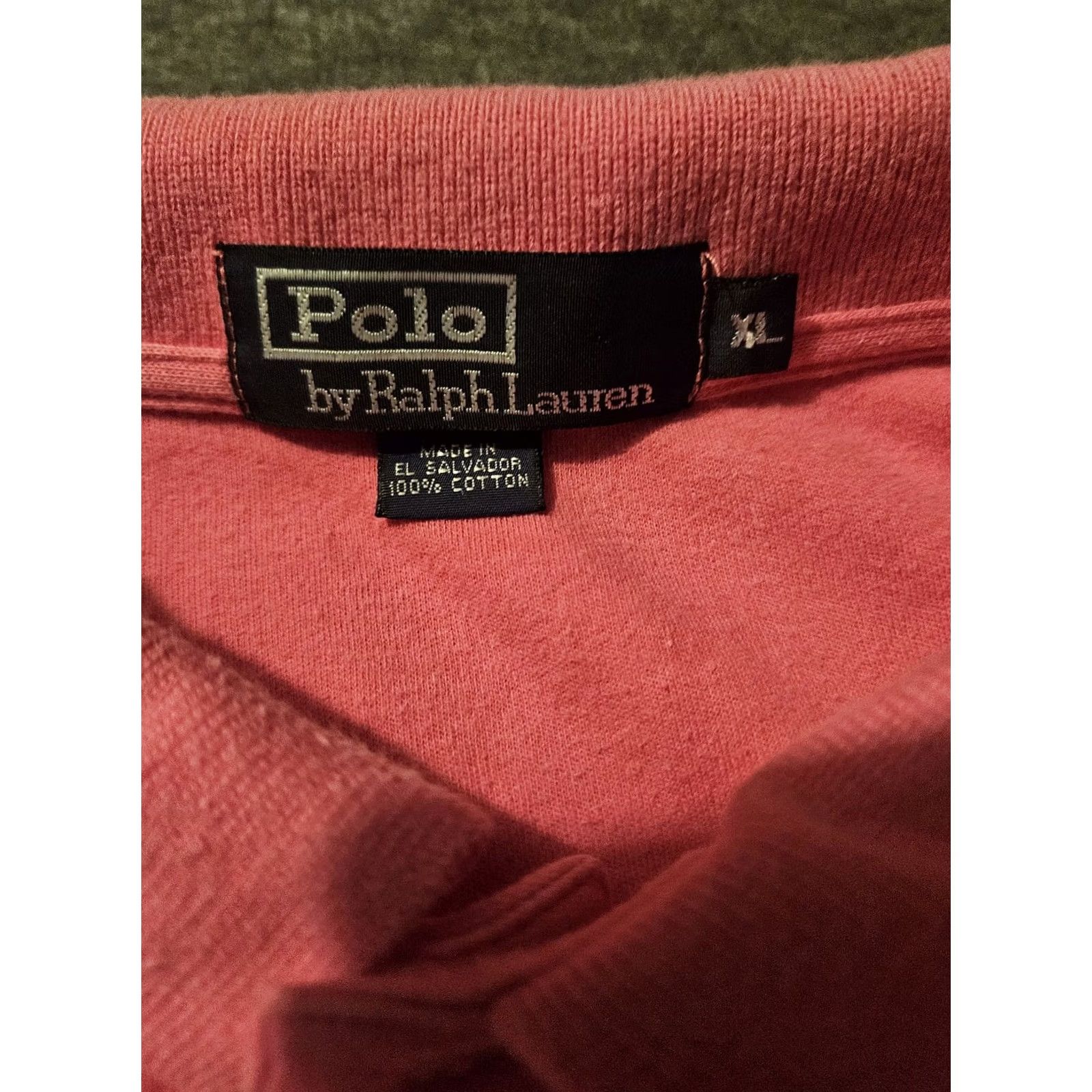 Polo Ralph Lauren VINTAGE Polo Ralph Lauren Polo Shirt Big 1X Pink Embroidered Logo Women? Size US XL / EU 56 / 4 - 2 Thumbnail