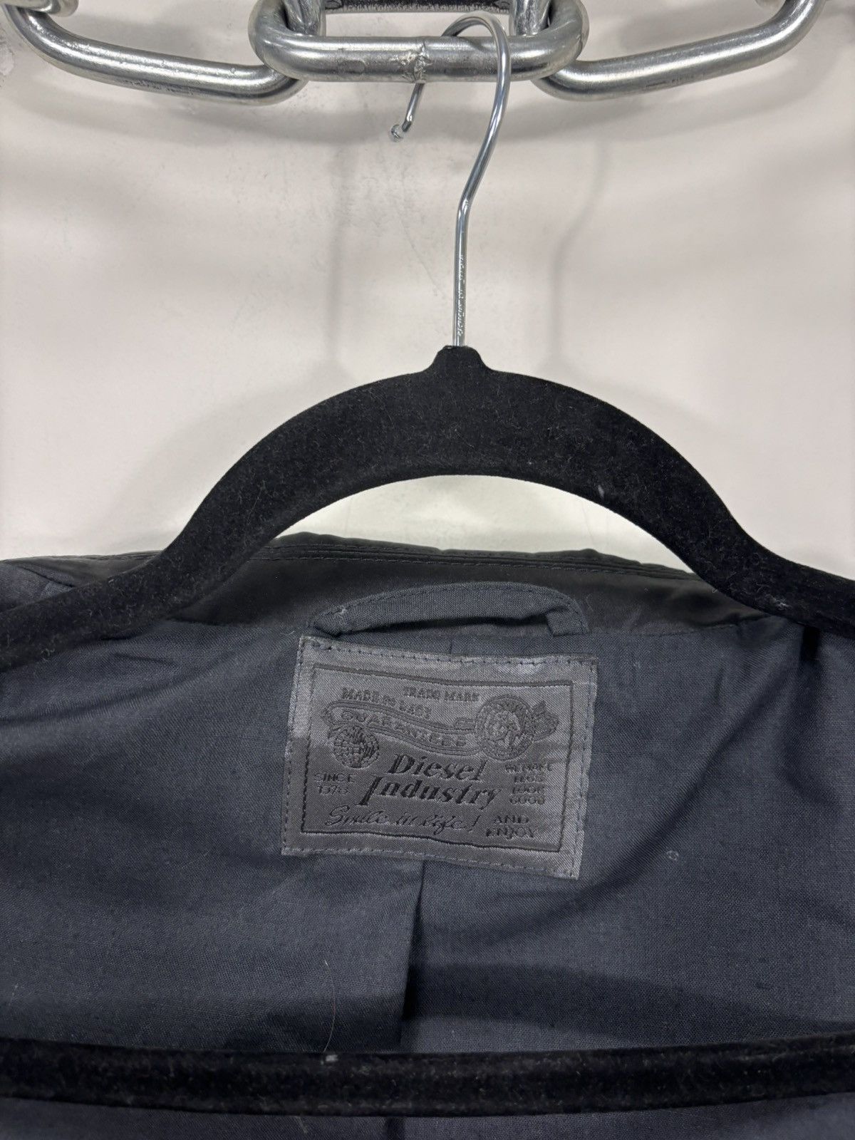 Diesel Diesel Carin-D NWT Men’s Cotton Black Dinner Jacket Tuxedo Size 40R - 18 Thumbnail