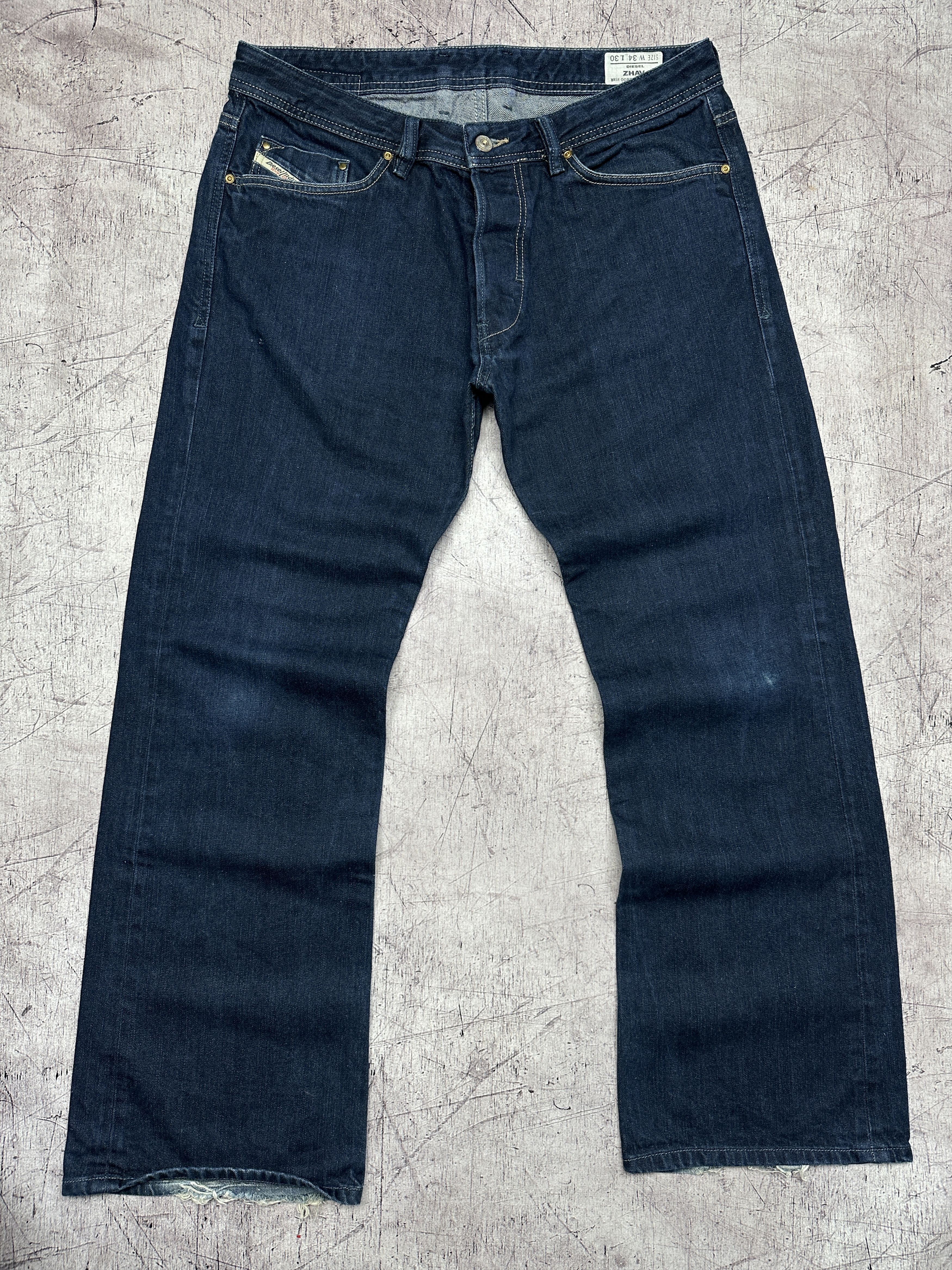 Diesel Diesel Zhav Mens Denim Pants Flared Jeans Bootcut Size US 34 / EU 50 - 1 Thumbnail