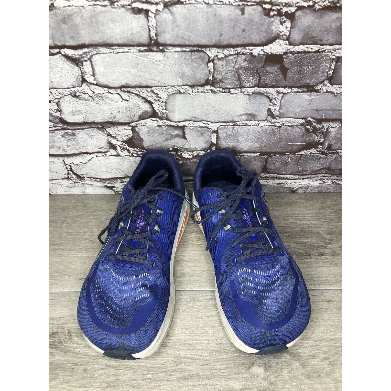 Altra Altra Paradigm 7 Blue Athletic Lace Running Shoes Men Sz 10M Size US 10 / EU 43 - 12 Thumbnail