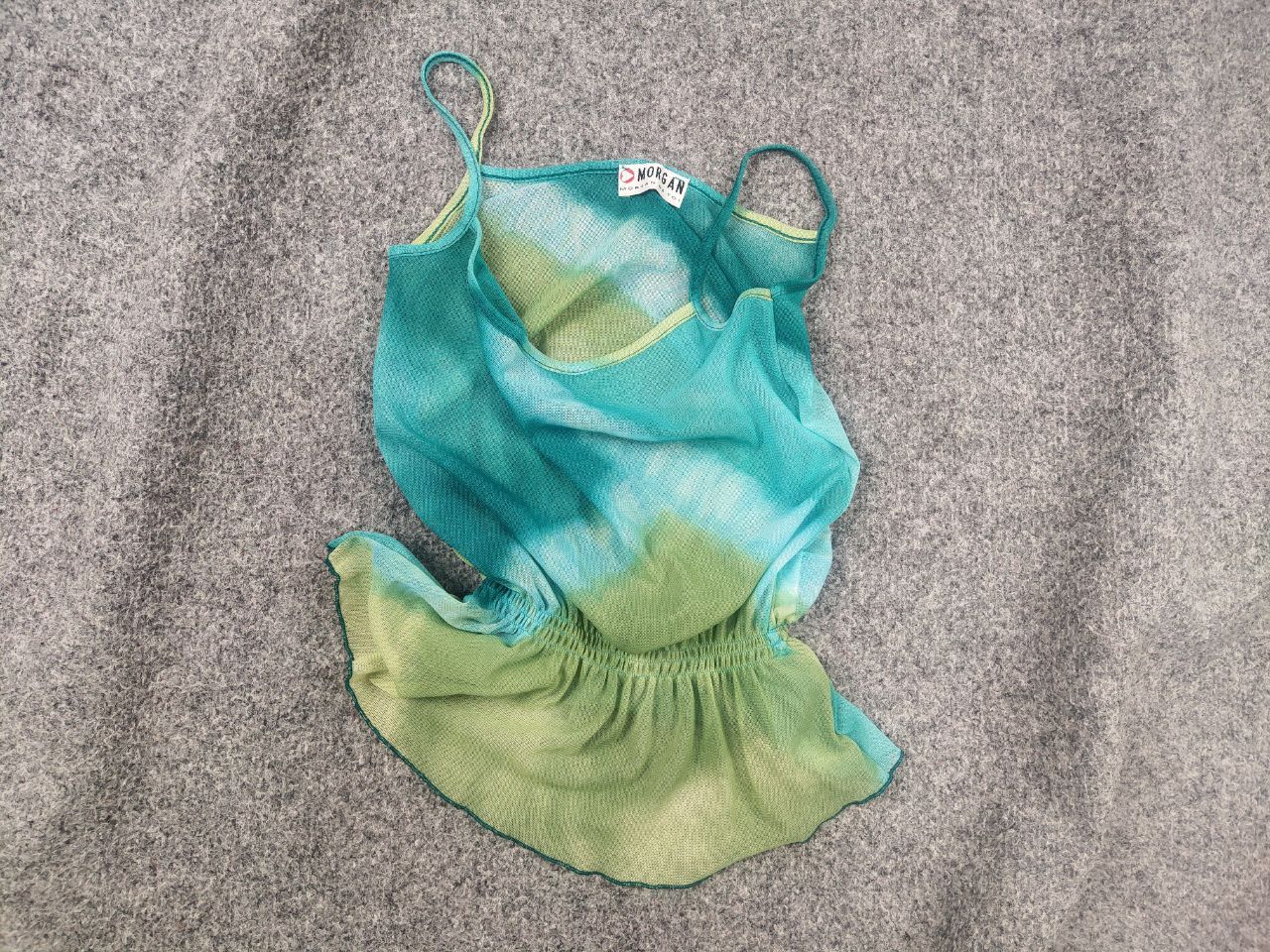 Morgan De Toi Vintage Morgan de toi Y2K Semi-sheer mesh strappy top Size S / US 4 / IT 40 - 1 Thumbnail