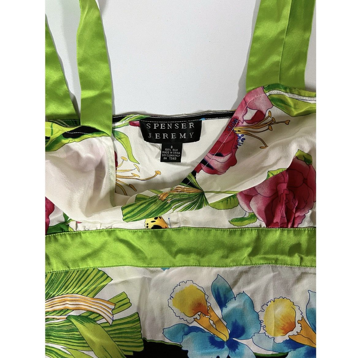 Oliver Spencer Spenser Jeremy Floral Vintage Babydoll Top Blouse Size 8 🌼✨ Size M / US 6-8 / IT 42-44 - 3 Thumbnail