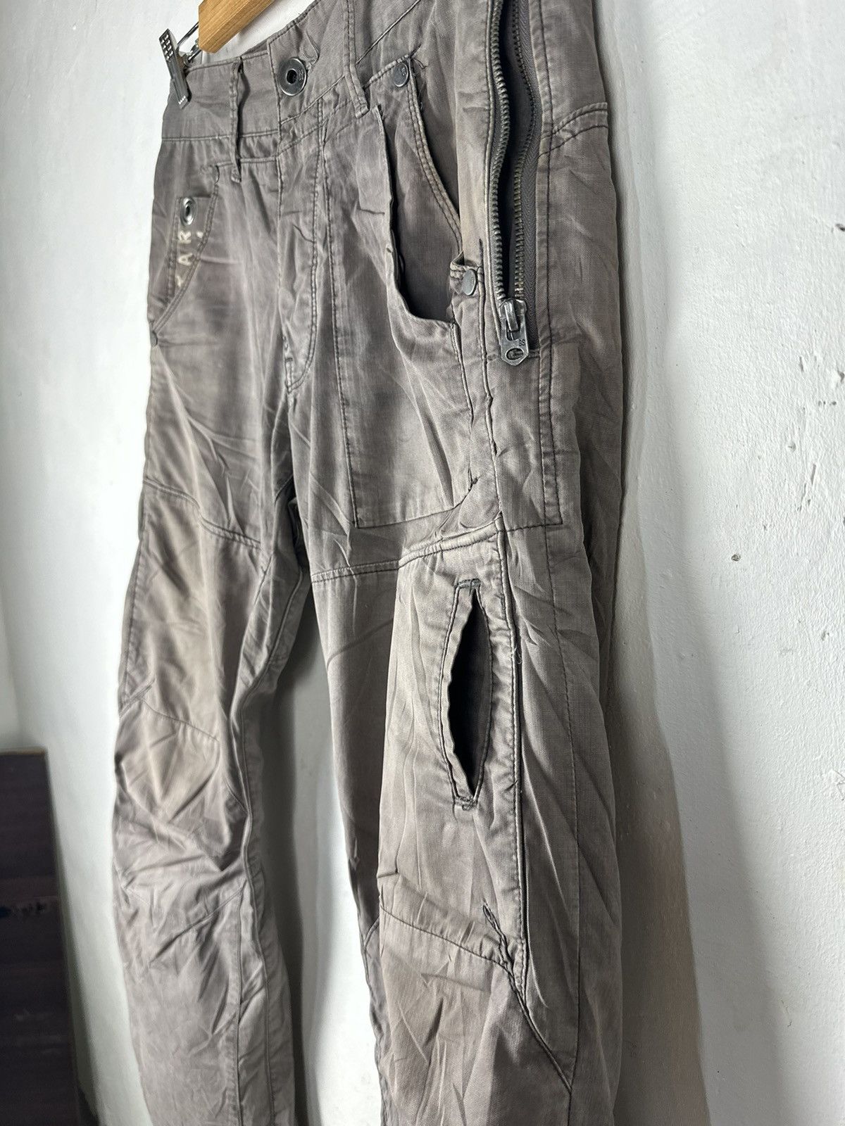 G-Star G STAR RAW DENIM CARGO PANTS MULTIPOCKET STREETWEAR Size US 30 / EU 46 - 14 Thumbnail