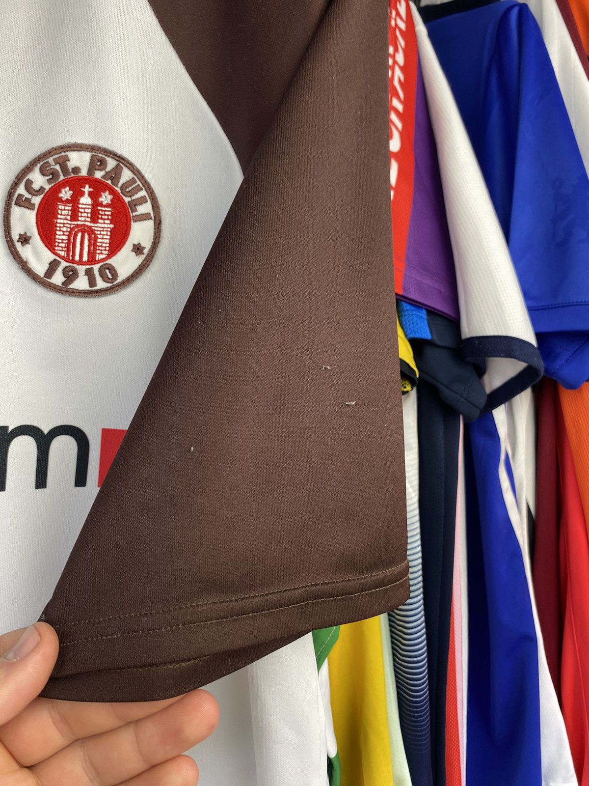 Vintage 2003/04 STANNO ST. PAULI HOME SOCCER FOOTBALL JERSEY SHIRT Size US L / EU 52-54 / 3 - 10 Thumbnail