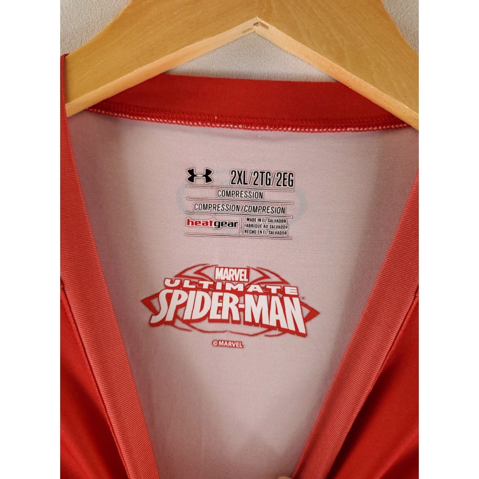 Under Armour Under Armour Ultimate Spider-Man Long Sleeve Compression Shirt Mens 2XL Size US XXL / EU 58 / 5 - 2 Thumbnail