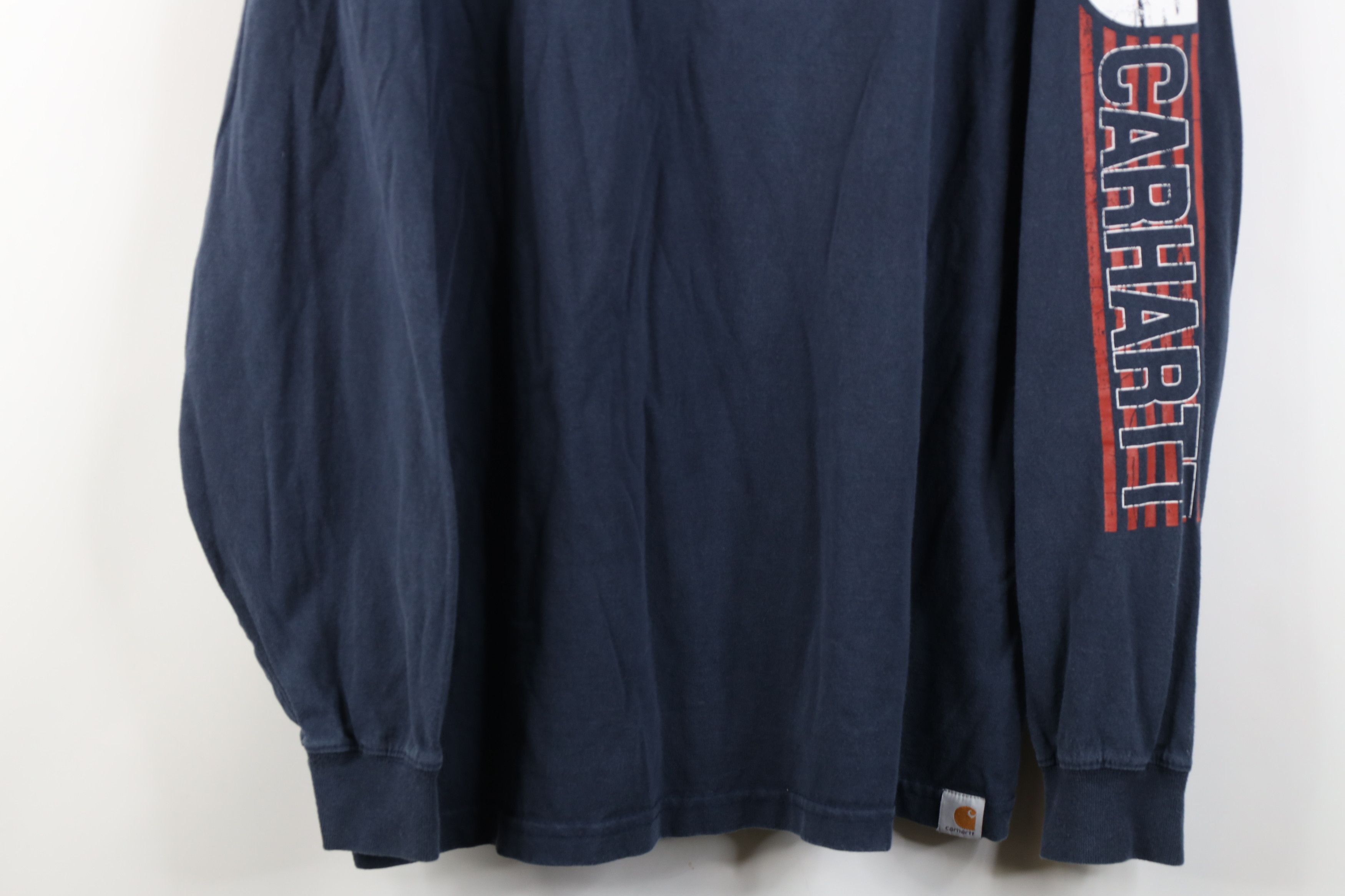 Carhartt Y2K Carhartt Spell Heavyweight Long Sleeve T-Shirt Cotton Size US L / EU 52-54 / 3 - 3 Thumbnail