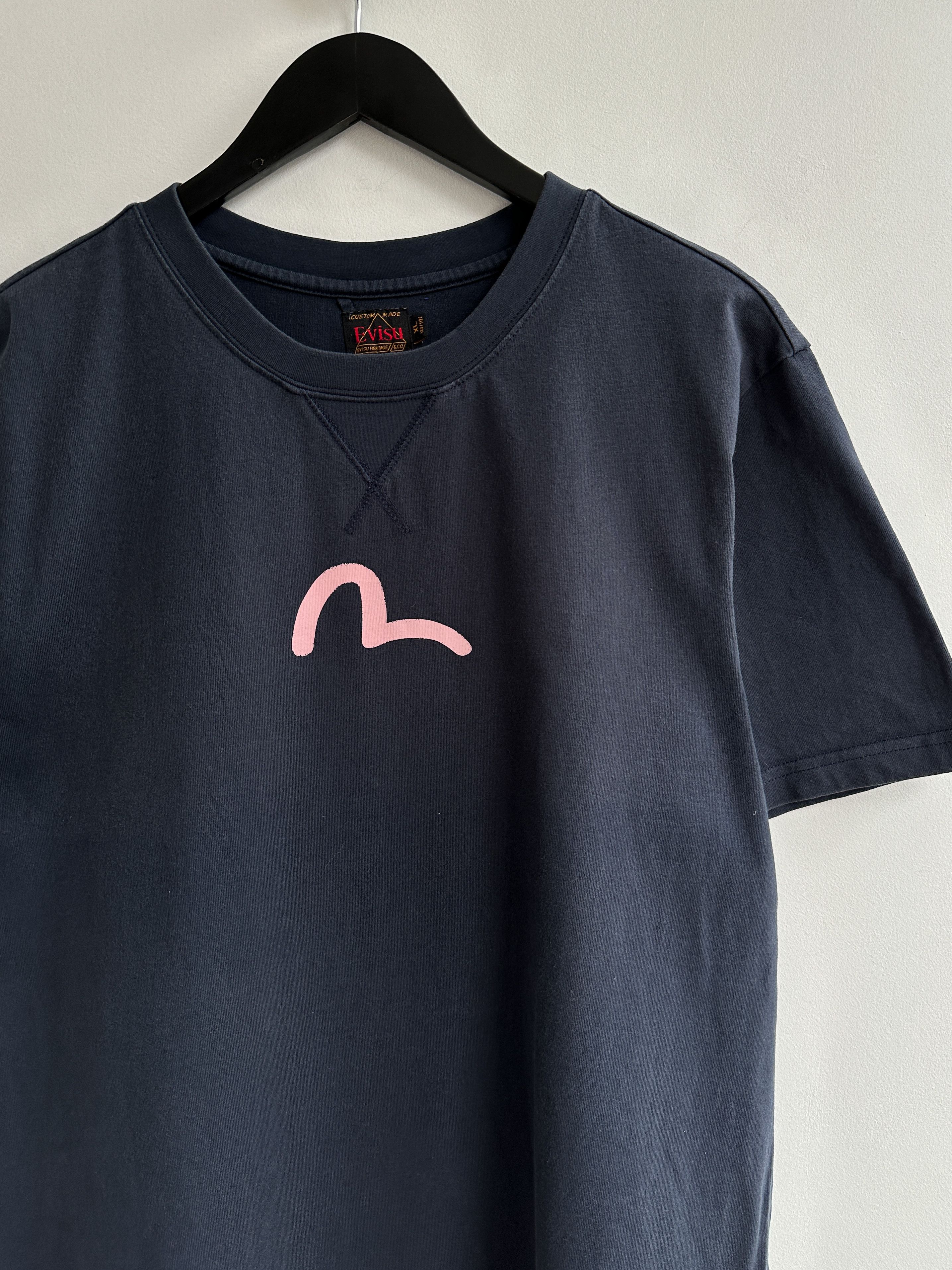 Evisu Vintage Evisu Logo Tee Size US XL / EU 56 / 4 - 2 Thumbnail