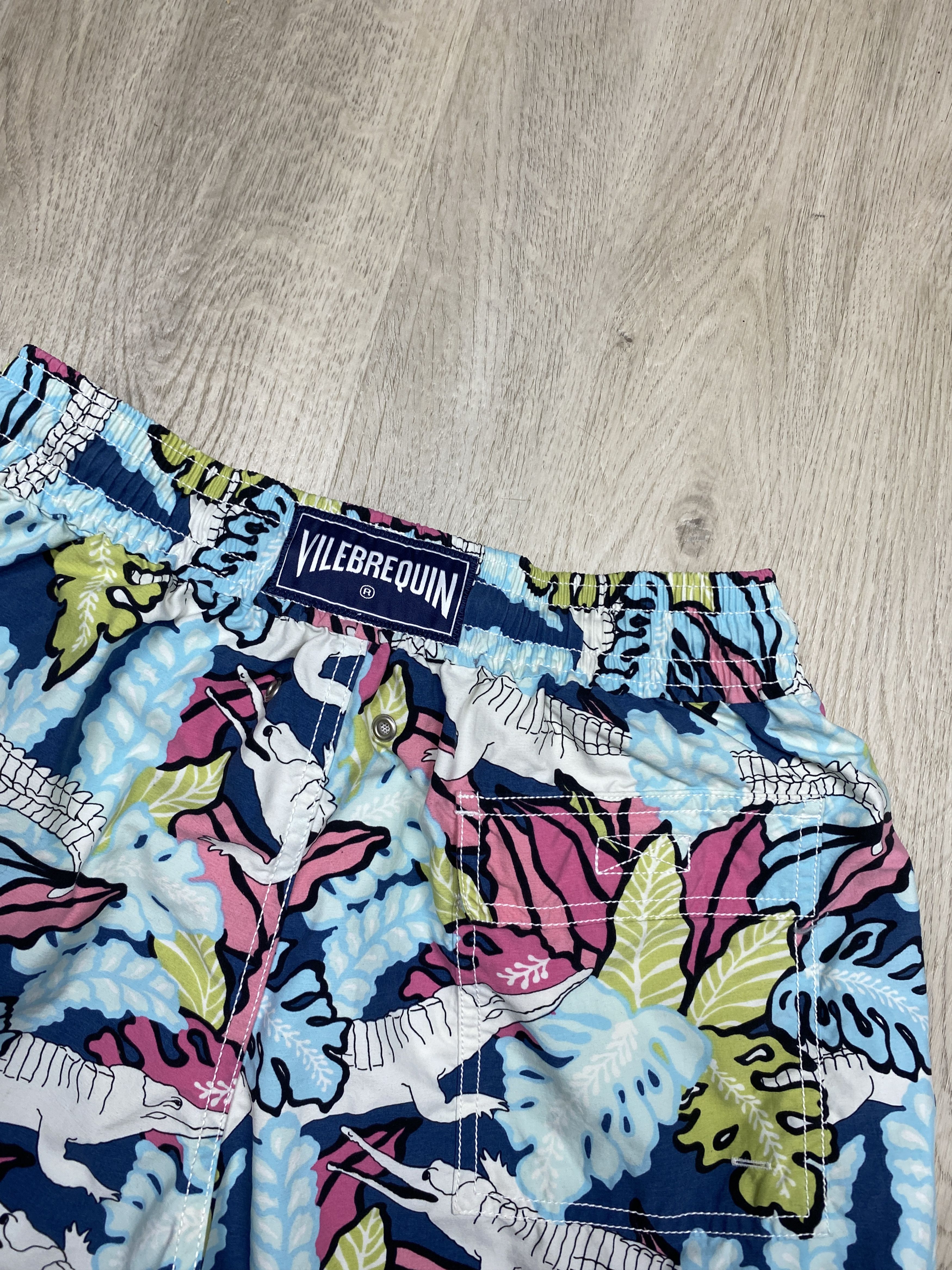 Vilebrequin × Vintage Vilebrequin Vintage Mens Nylon Swimming Shorts Y2K Size US 32 / EU 48 - 7 Thumbnail