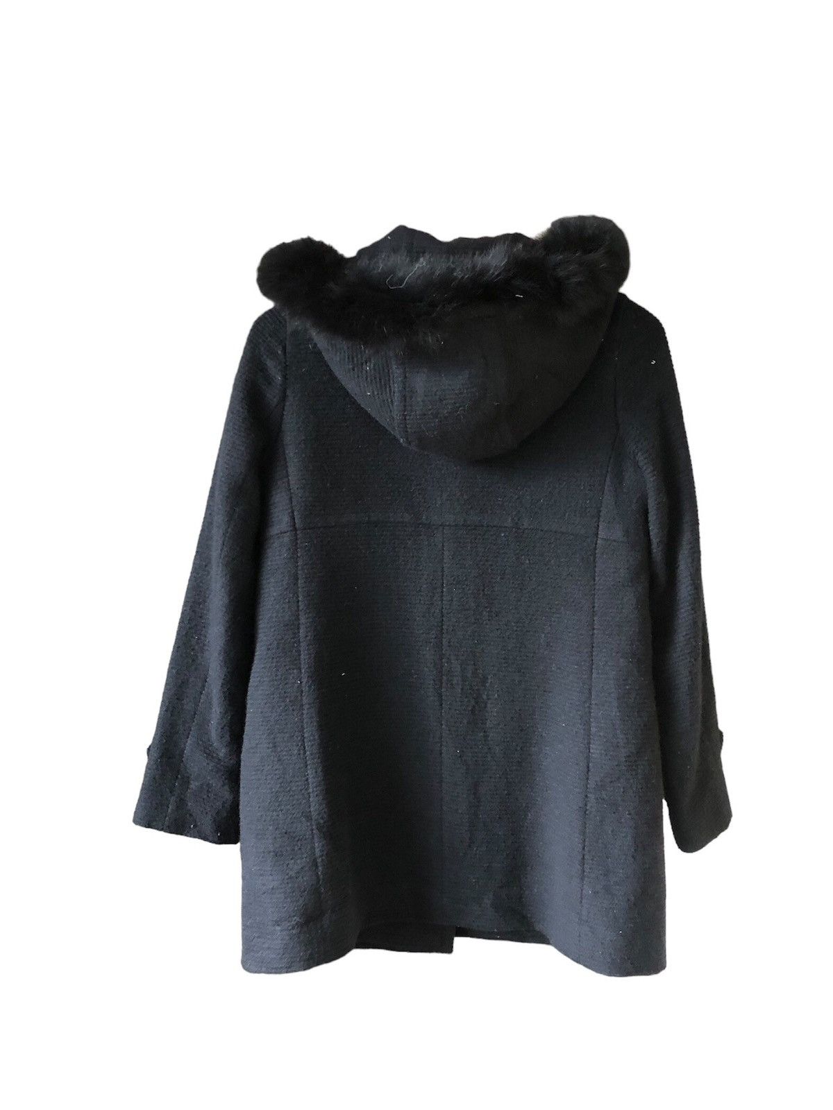 Yohji Yamamoto Ined by Yohji Yamamoto Wool Blend Winter Duffle Coat Hoodie Size M / US 6-8 / IT 42-44 - 2 Thumbnail