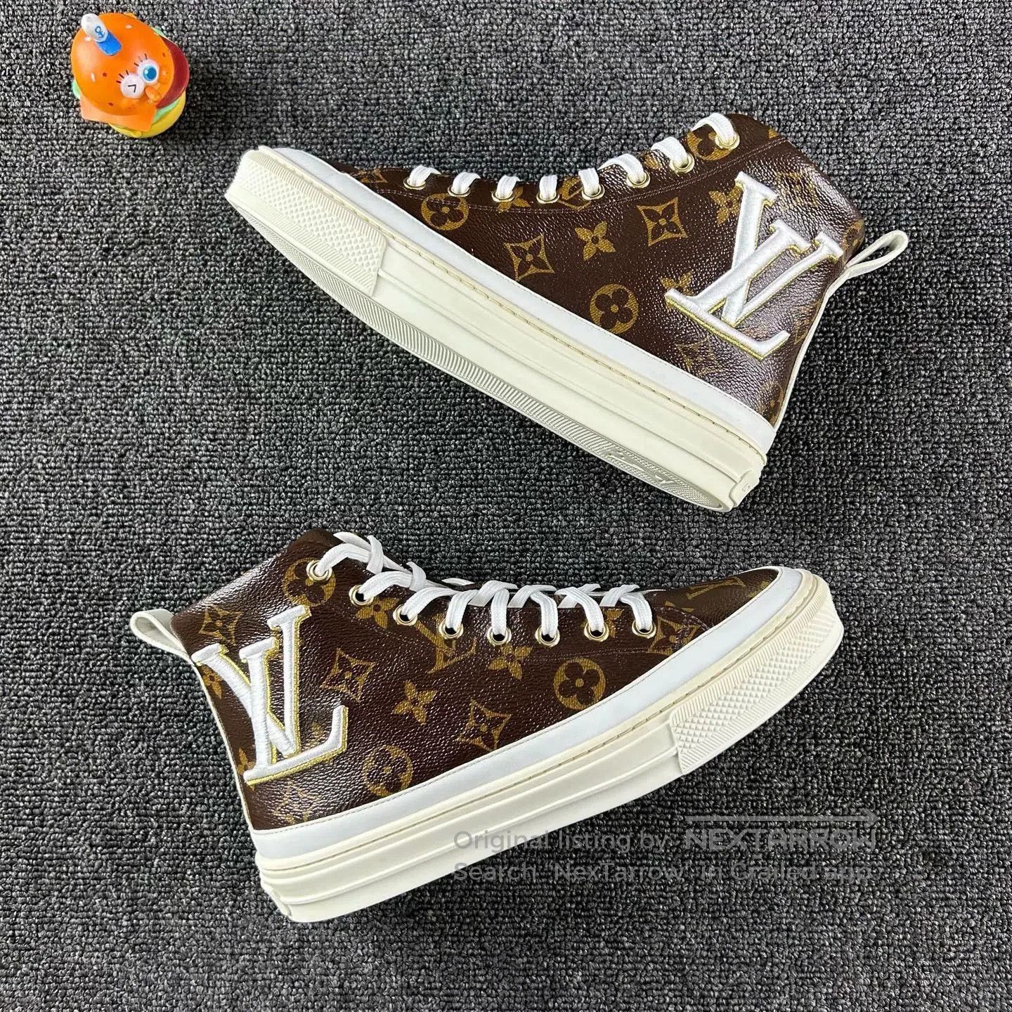 Louis Vuitton Louis Vuitton High-Top Sneakers. Size US 6.5 / EU 39-40 - 4 Thumbnail