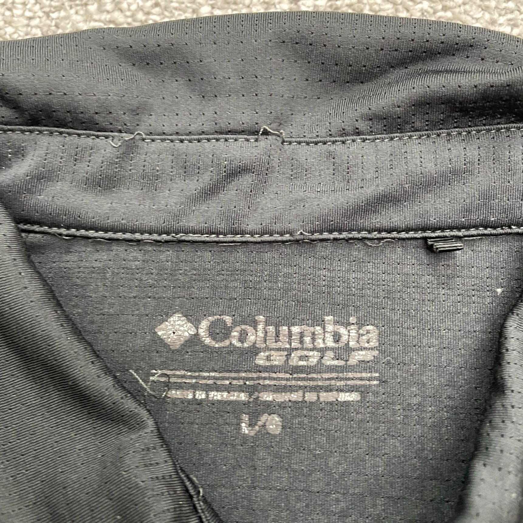 Vintage Columbia Golf Omni Freeze Polo Shirt Mens Large Black Short Sleeve Stretch Top Size US L / EU 52-54 / 3 - 7 Thumbnail