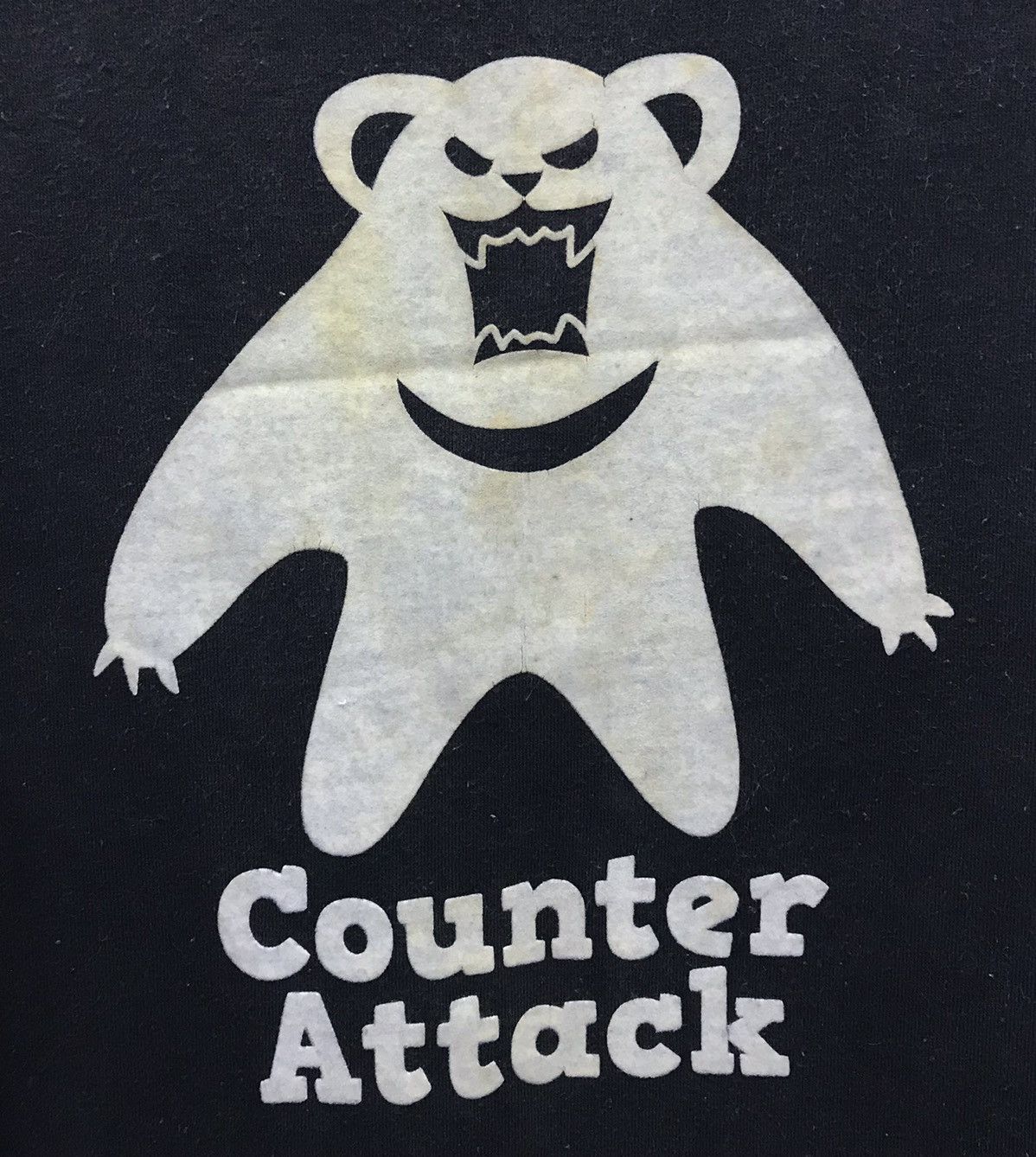Japanese Brand × Vintage Vintage Back Number Counter Attack Long Sleeve Shirt Size US XL / EU 56 / 4 - 3 Thumbnail