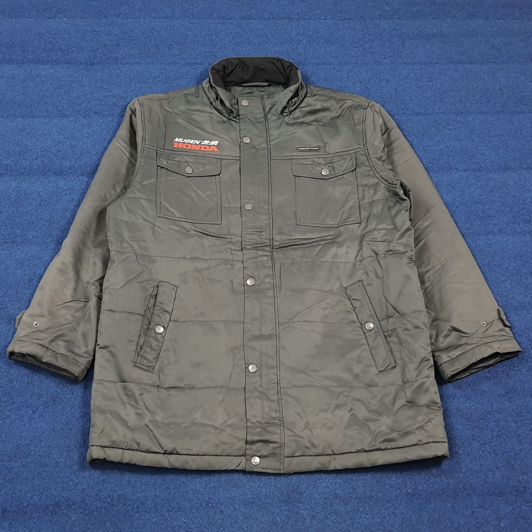 Japanese Brand Vintage Mugen HONDA Motorsports Custom Logo Jacket C300N27 Size US XL / EU 56 / 4 - 3 Thumbnail