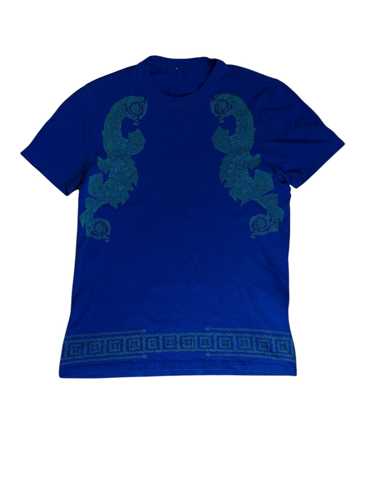 Versace × Vintage Black Versace t-shirt Double gorgon big logo Size US XS / EU 42 / 0 - 1 Thumbnail