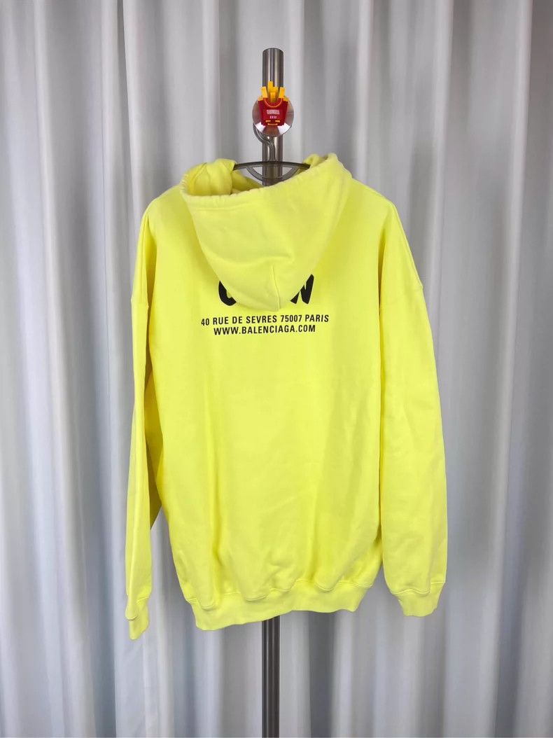 Balenciaga Balenciaga Letter print hooded sweatshirt Size US M / EU 48-50 / 2 - 2 Thumbnail