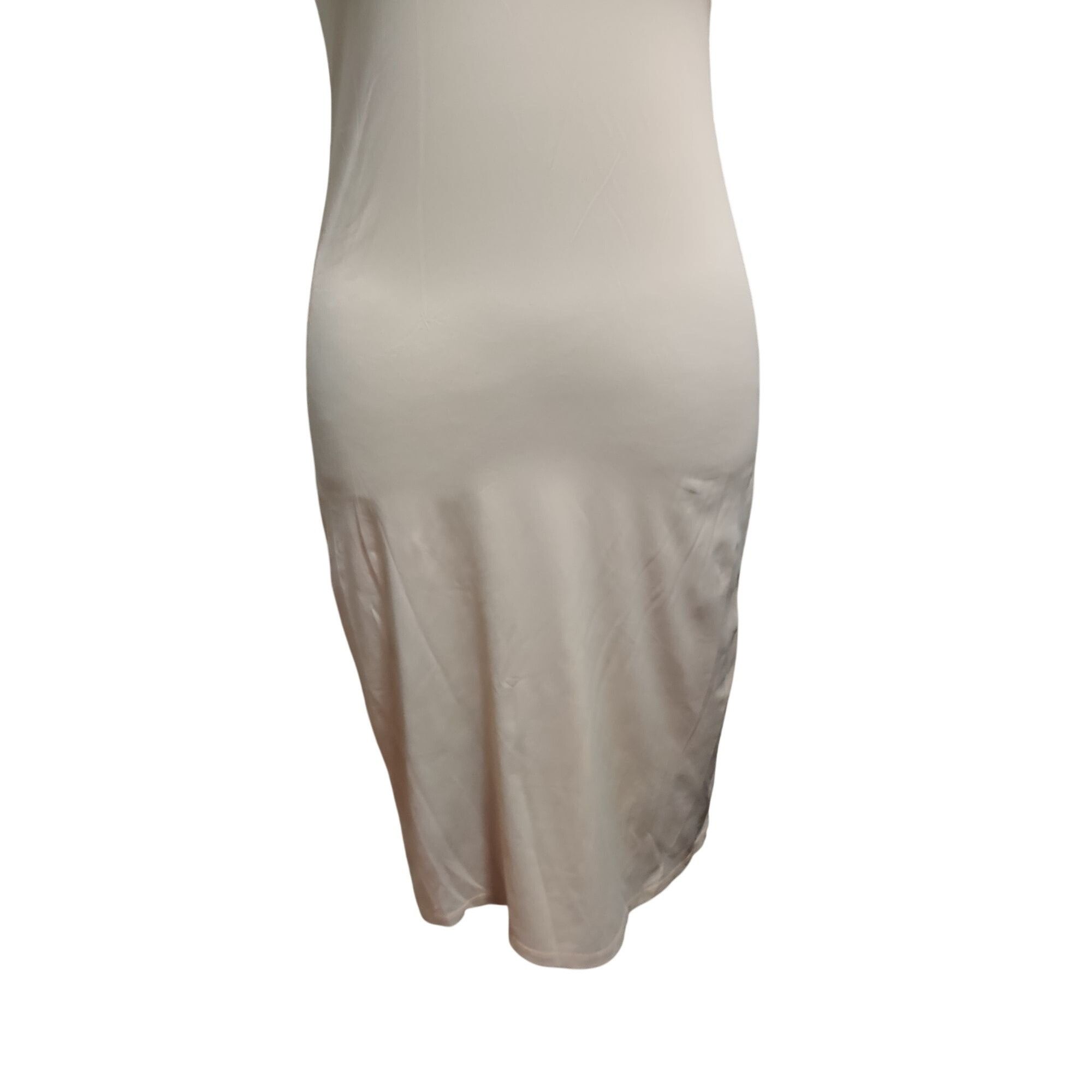 Vintage House of California M Nude Nylon Slip Dress Vintage Made in Size ONE SIZE - 6 Thumbnail