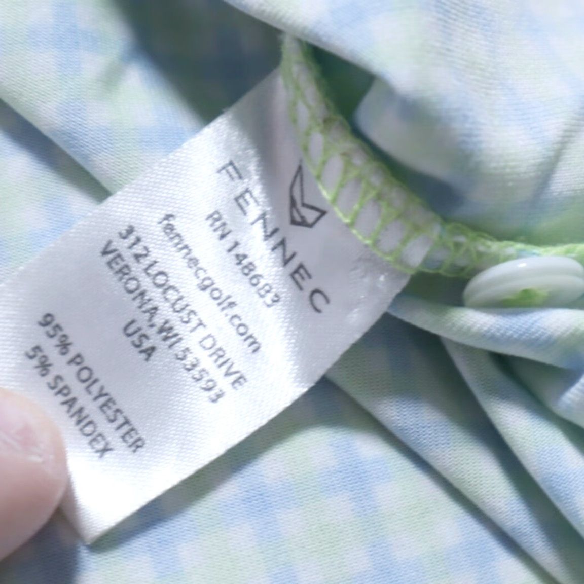 Vintage **Fennec Brookside Sport Green Men's XL Gingham Polo Shirt** User: **Fennec Brookside Sport Green Men's XL Gingham Polo Shirt** Size US XL / EU 56 / 4 - 6 Thumbnail