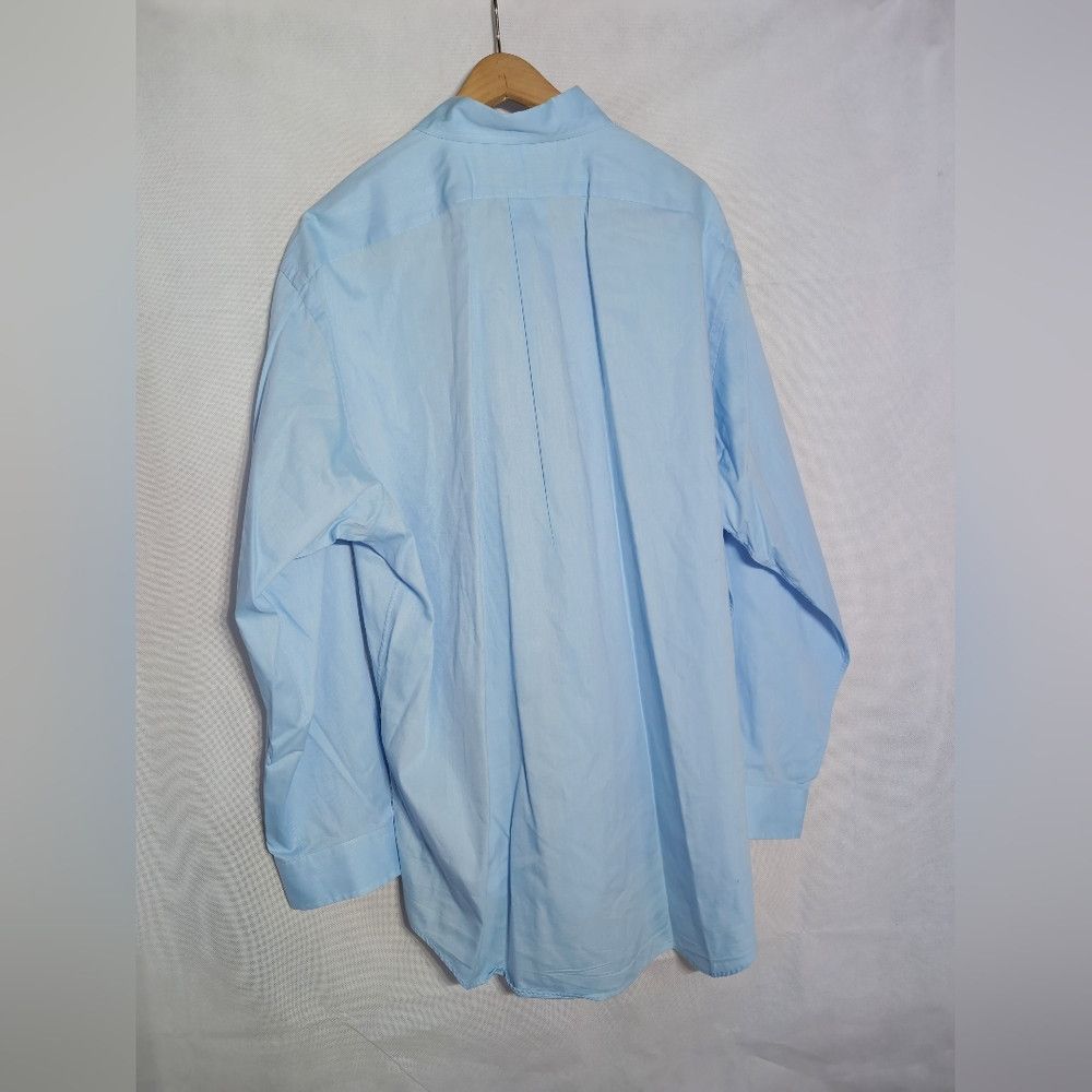 Polo Ralph Lauren Polo by Ralph Lauren Sz 17-35 Men's Yarmouth Blue Cotton Sh Size US XL / EU 56 / 4 - 3 Thumbnail