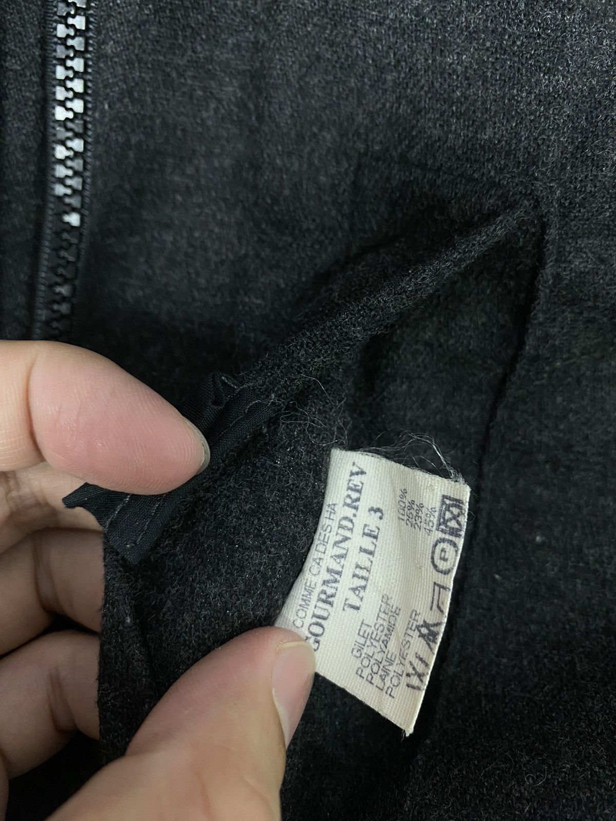 Comme Ca Ism Vtg Comme Ca Des Ha Reversible Hoodie Gilet Made in France Size S / US 4 / IT 40 - 11 Thumbnail