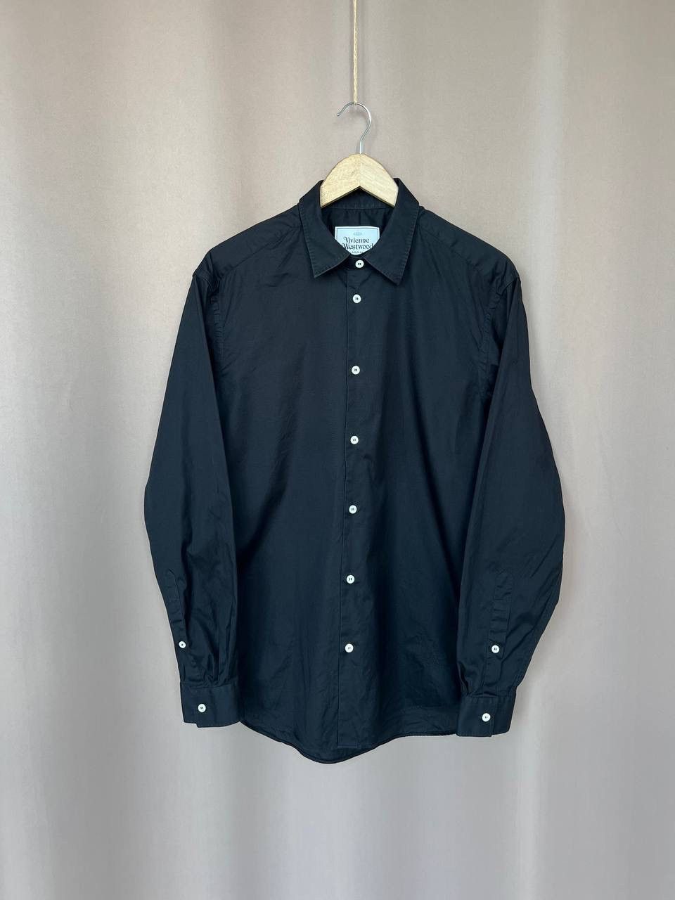 Vivienne Westwood Vivienne Westwood Black Button Down Shirt Mens Size 50 or M Size US M / EU 48-50 / 2 - 1 Thumbnail