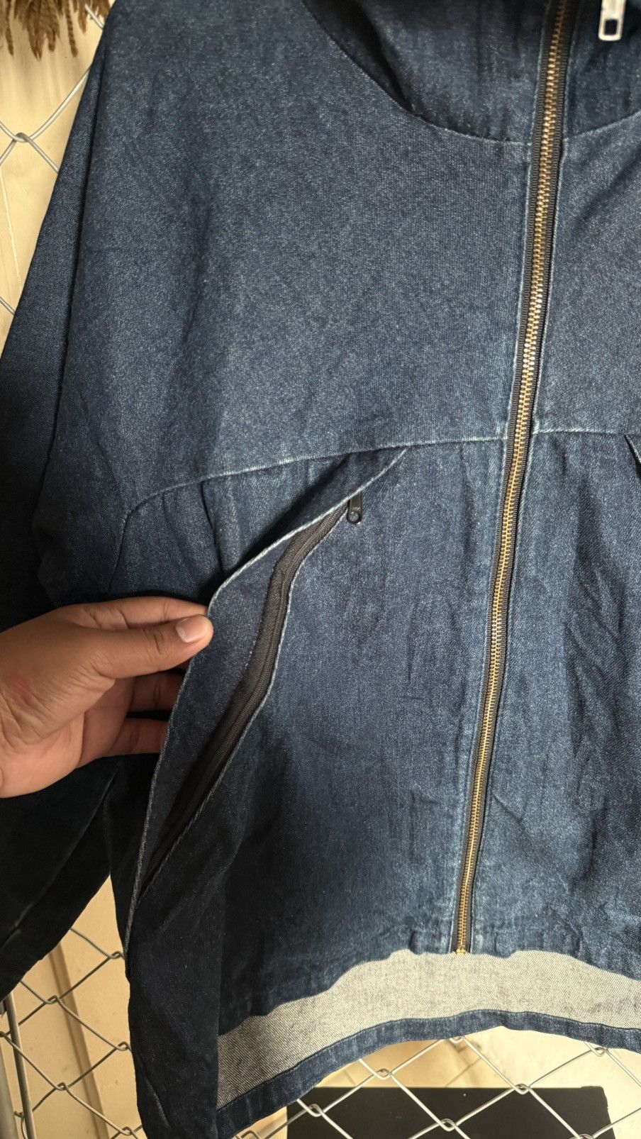 Japanese Brand Rare Denim Down Jacket Feathered Friends Seattle Gorpcore Size US S / EU 44-46 / 1 - 16 Thumbnail