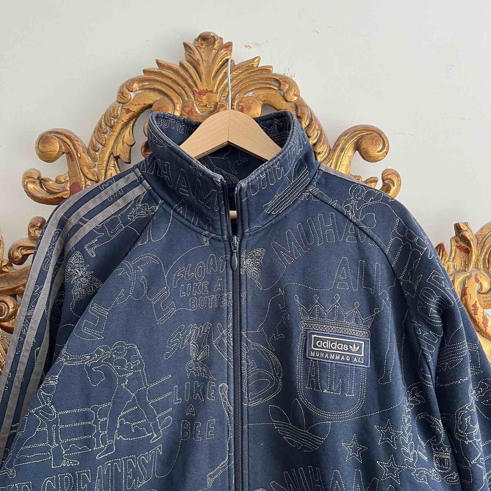Adidas Adidas RARE AOE superstar MUHAMMAD ALI Track Top Jacket Size US XL / EU 56 / 4 - 4 Thumbnail
