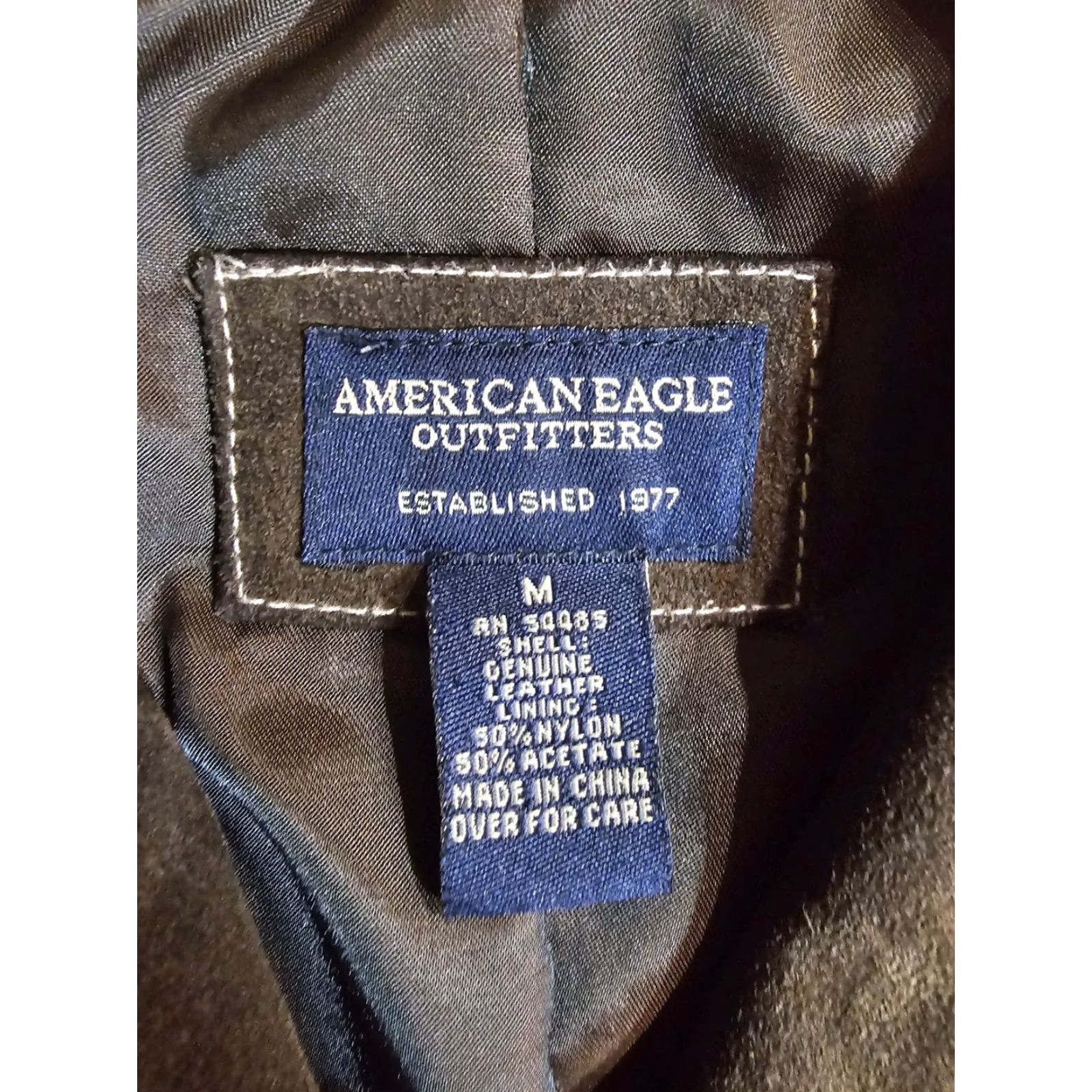American Eagle Outfitters American Eagle Brown 100% Genuine Leather Suede Western Style Button-up Jacket M Women Size M / US 6-8 / IT 42-44 - 4 Thumbnail
