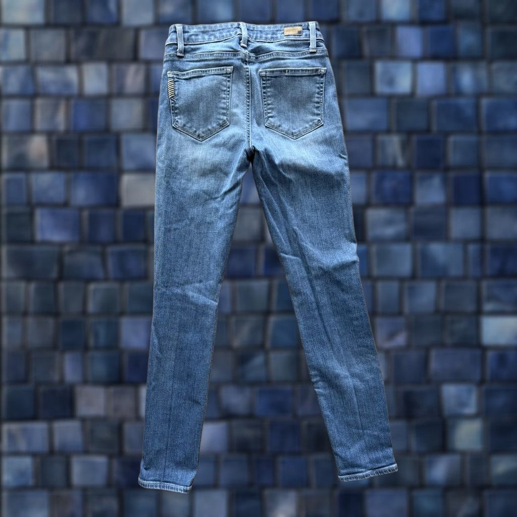 Paige Paige Verdugo Ankle Jeans Womens 25 Jeans Blue Light Wash Slim Stretch Denim Regular 5-Pocket Mens? Size 42" / US 20 - 1 Thumbnail